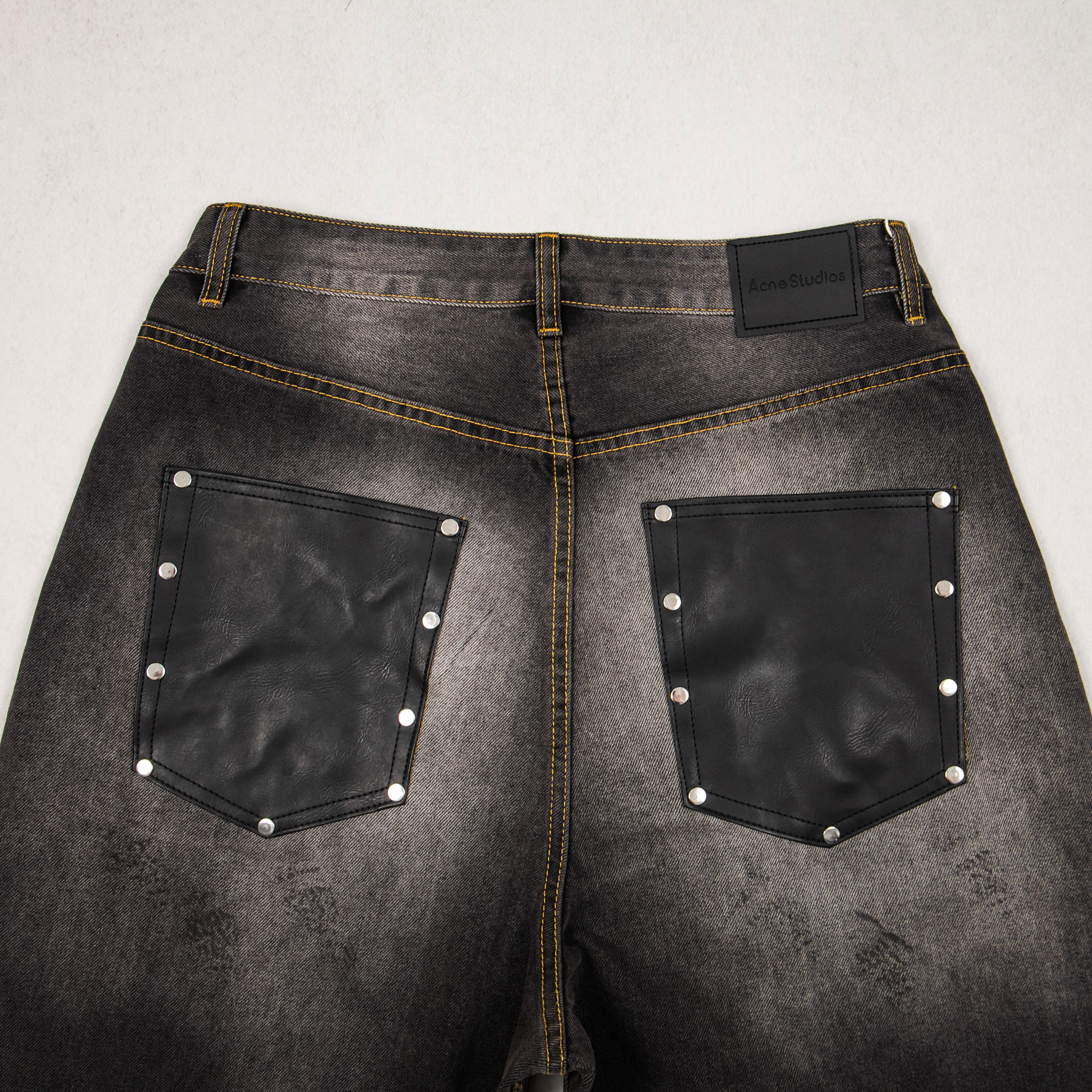 Acne Studios Relaxed Fit Jeans - 2023 - Black (C00103-900）