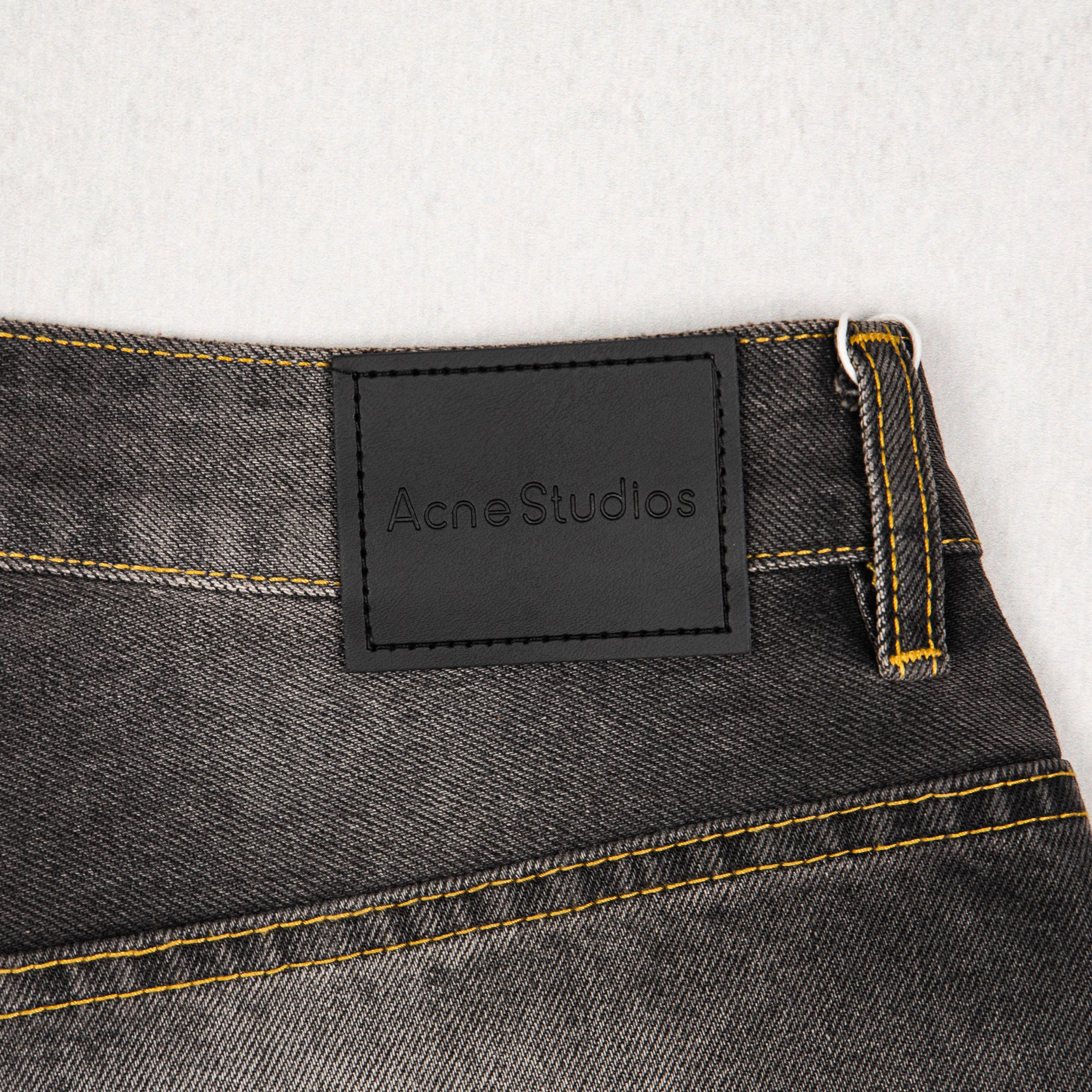 Acne Studios Relaxed Fit Jeans - 2023 - Black (C00103-900）