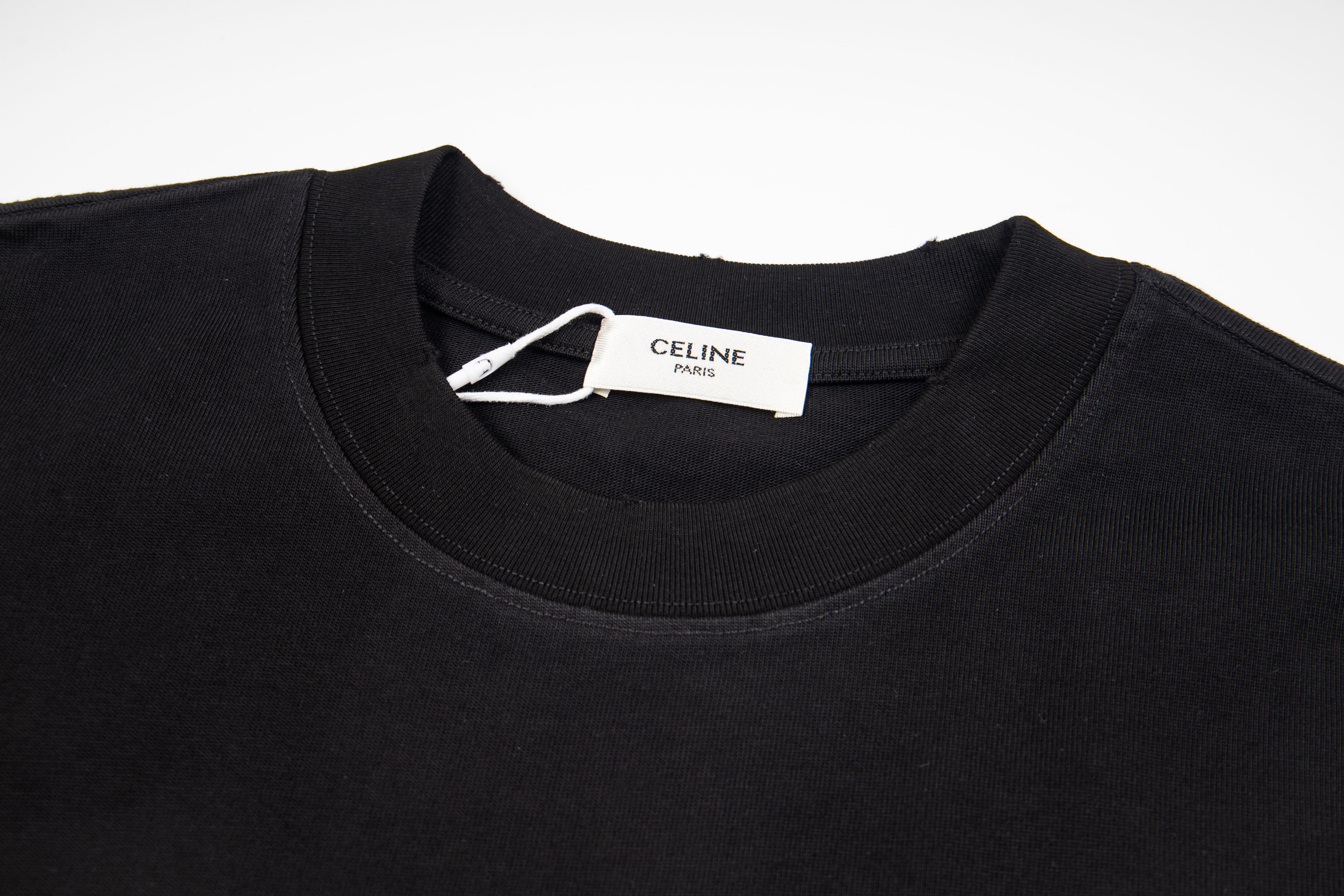 CELINE Loose T-shirt in Cotton Jersey (2X43C671Q-38AW）