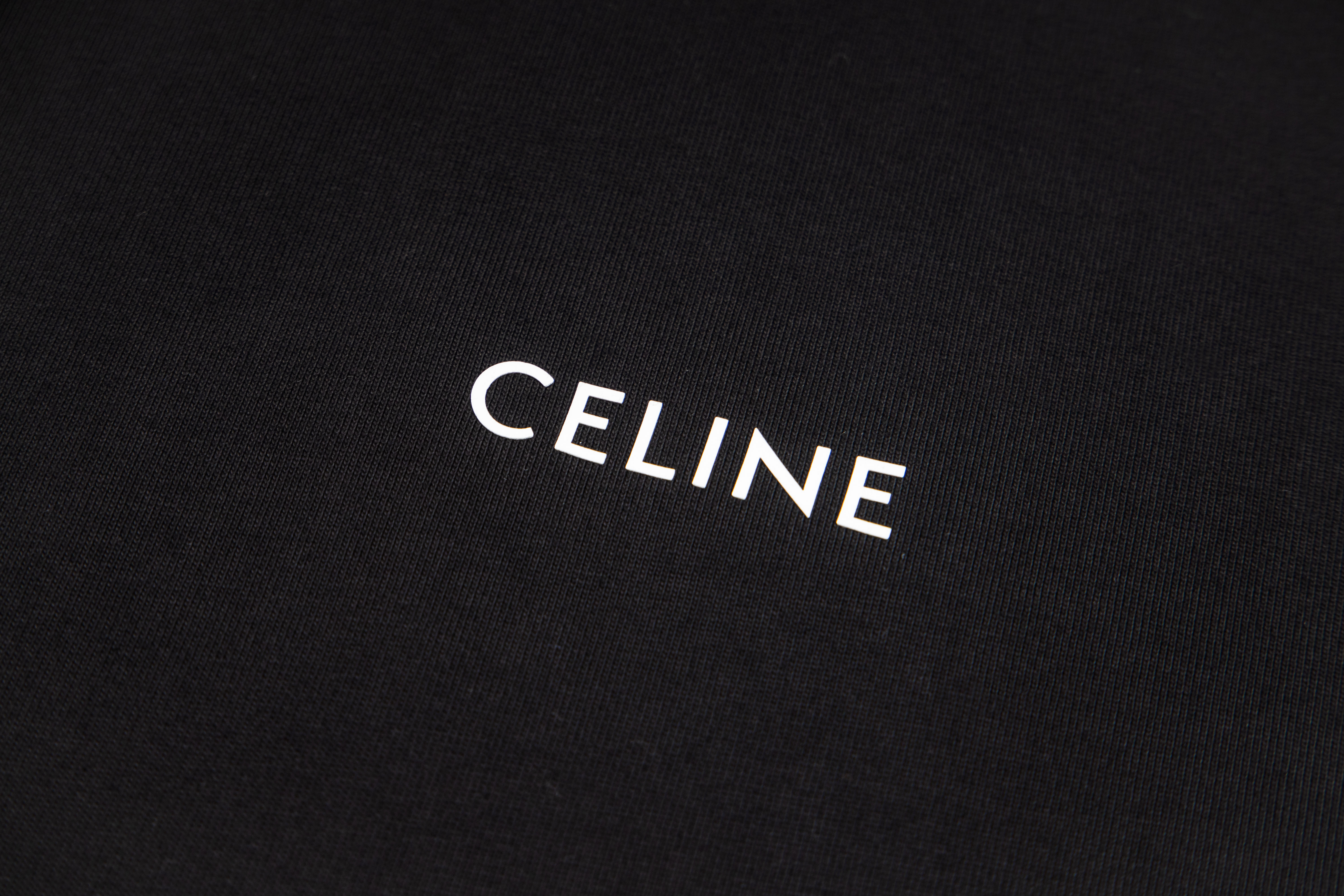 CELINE Loose T-shirt in Cotton Jersey (2X43C671Q-38AW）
