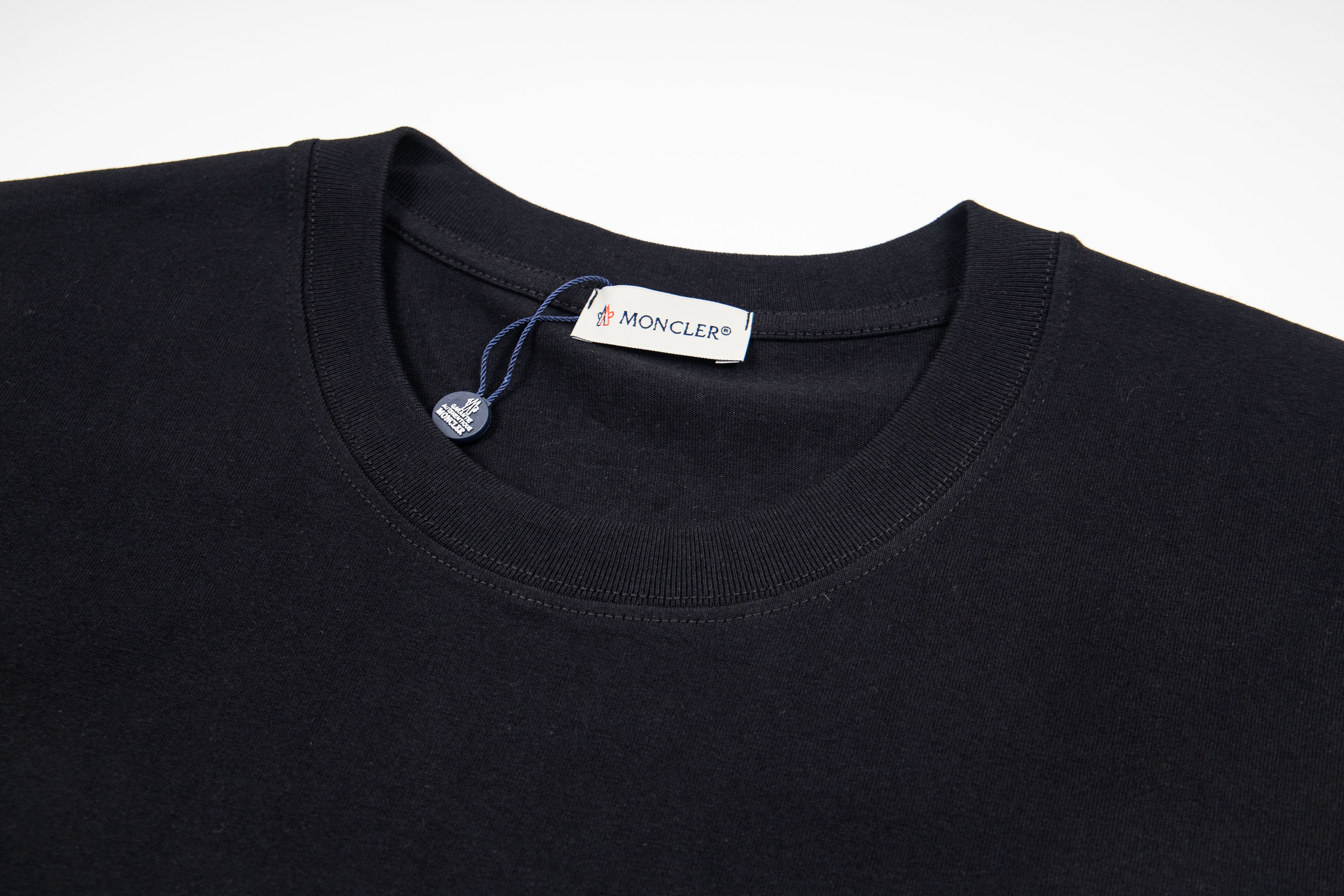 Moncler Flocked Logo Cotton T-Shirt（J20918C000248390T778）