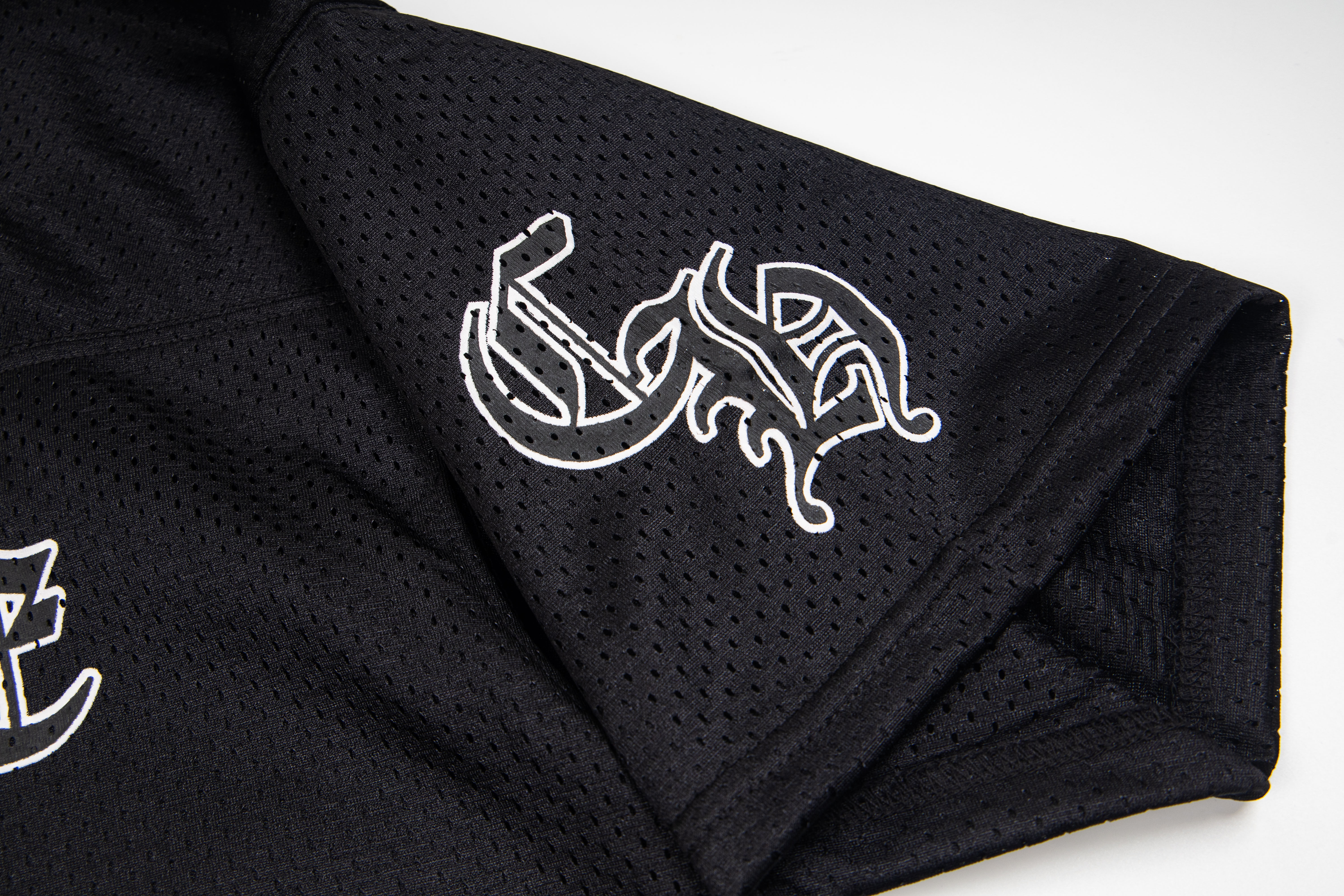 Chrome Hearts Mesh Stadium Football Jersey Black(CH-T20231186）