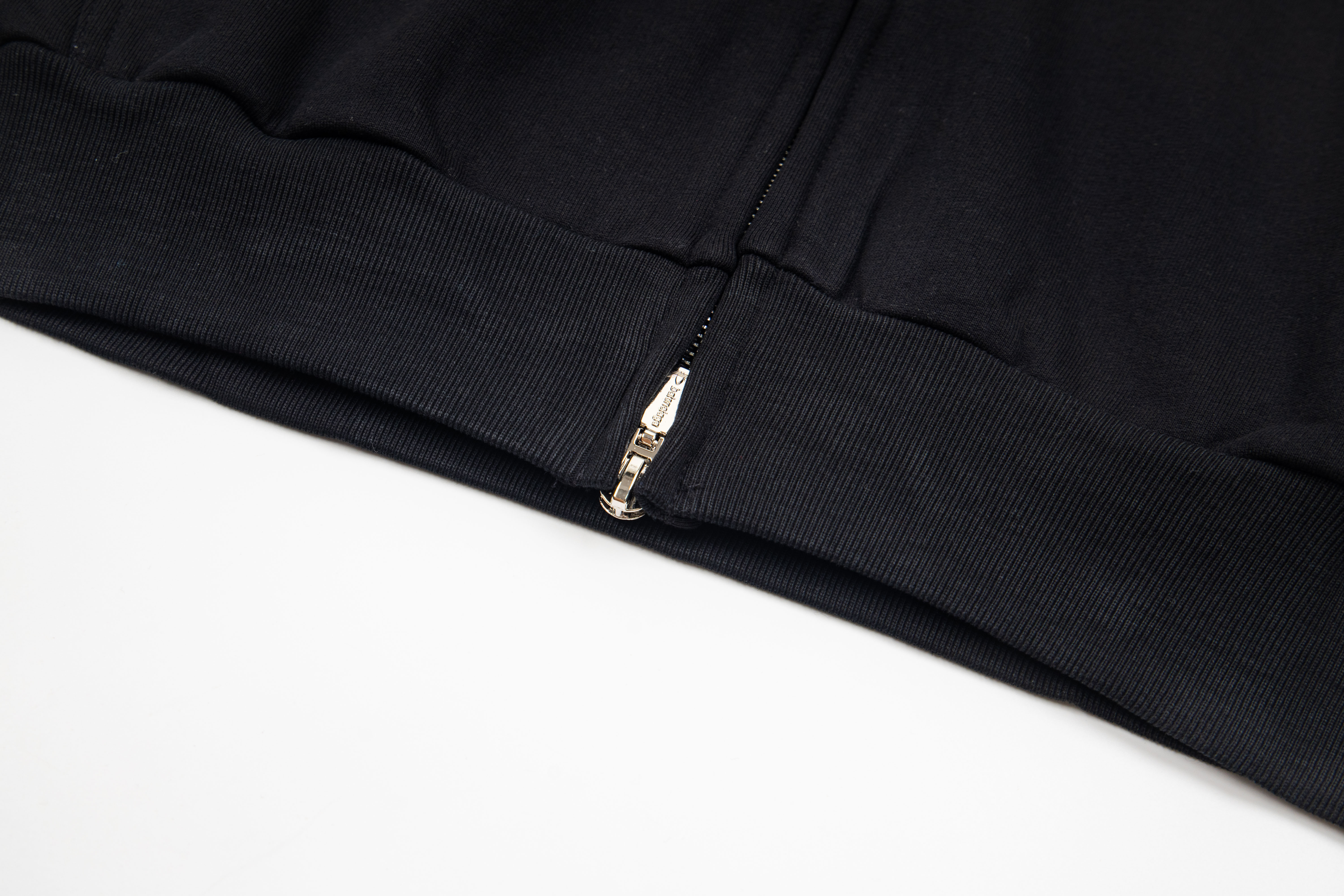 adidas BALENCIAGA Zip-Up Hoodie Small Fit "Black" (723754TNVN28482）