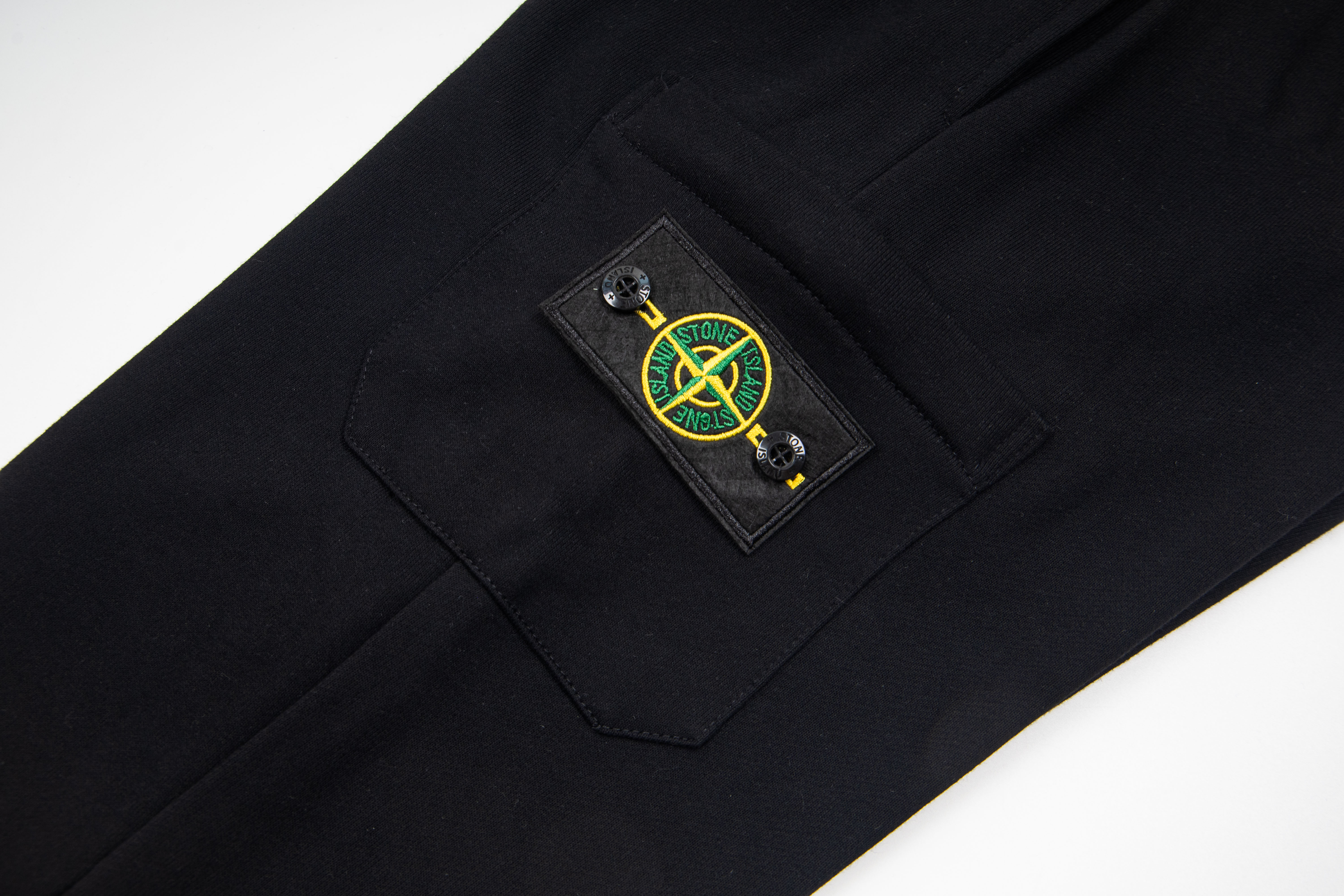 STONE ISLAND Classic Sweatpant 'Black'（721564551-V0029）