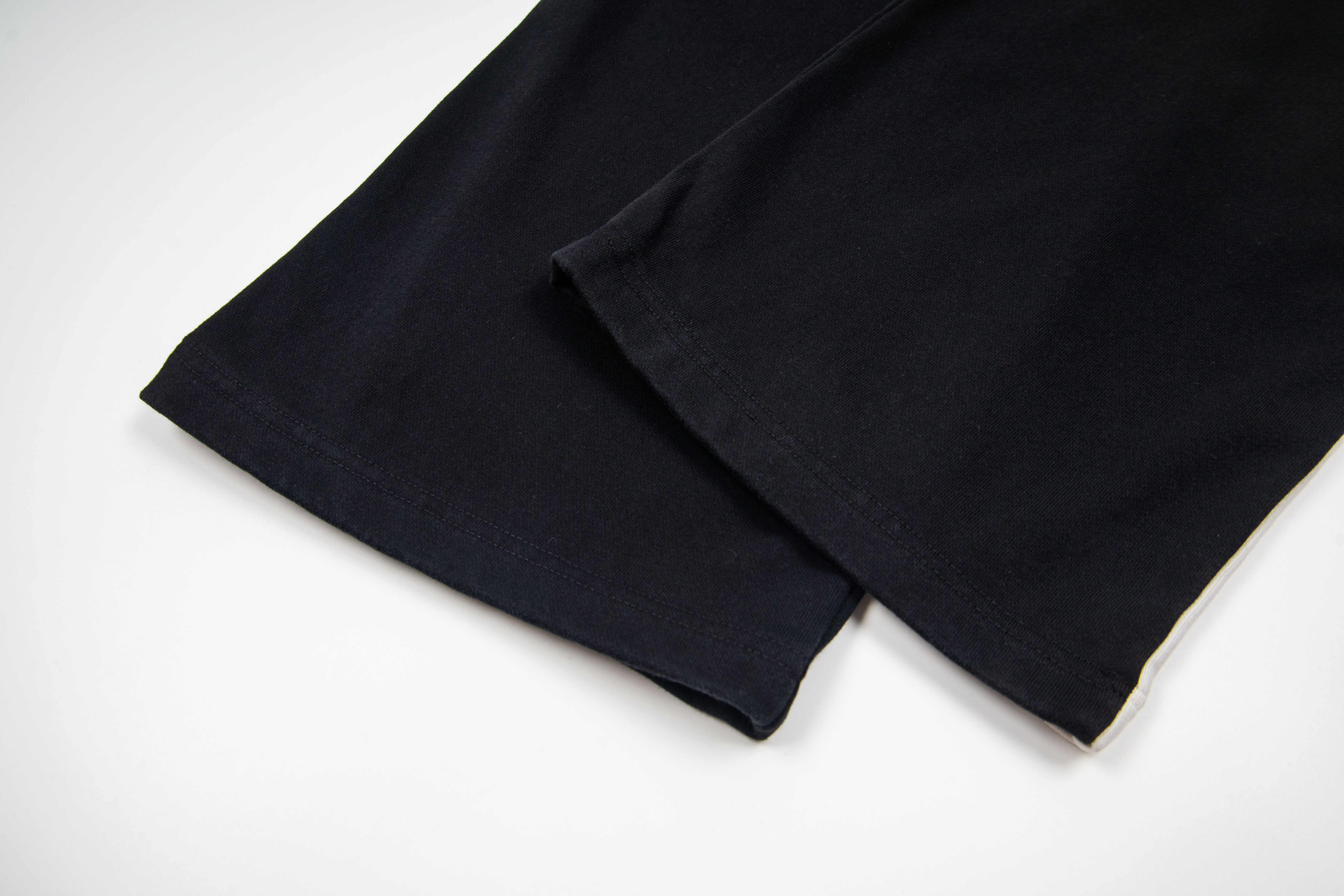 Balenciaga NBA collaboration oversized track pants in black/white（864873TTVV91070）