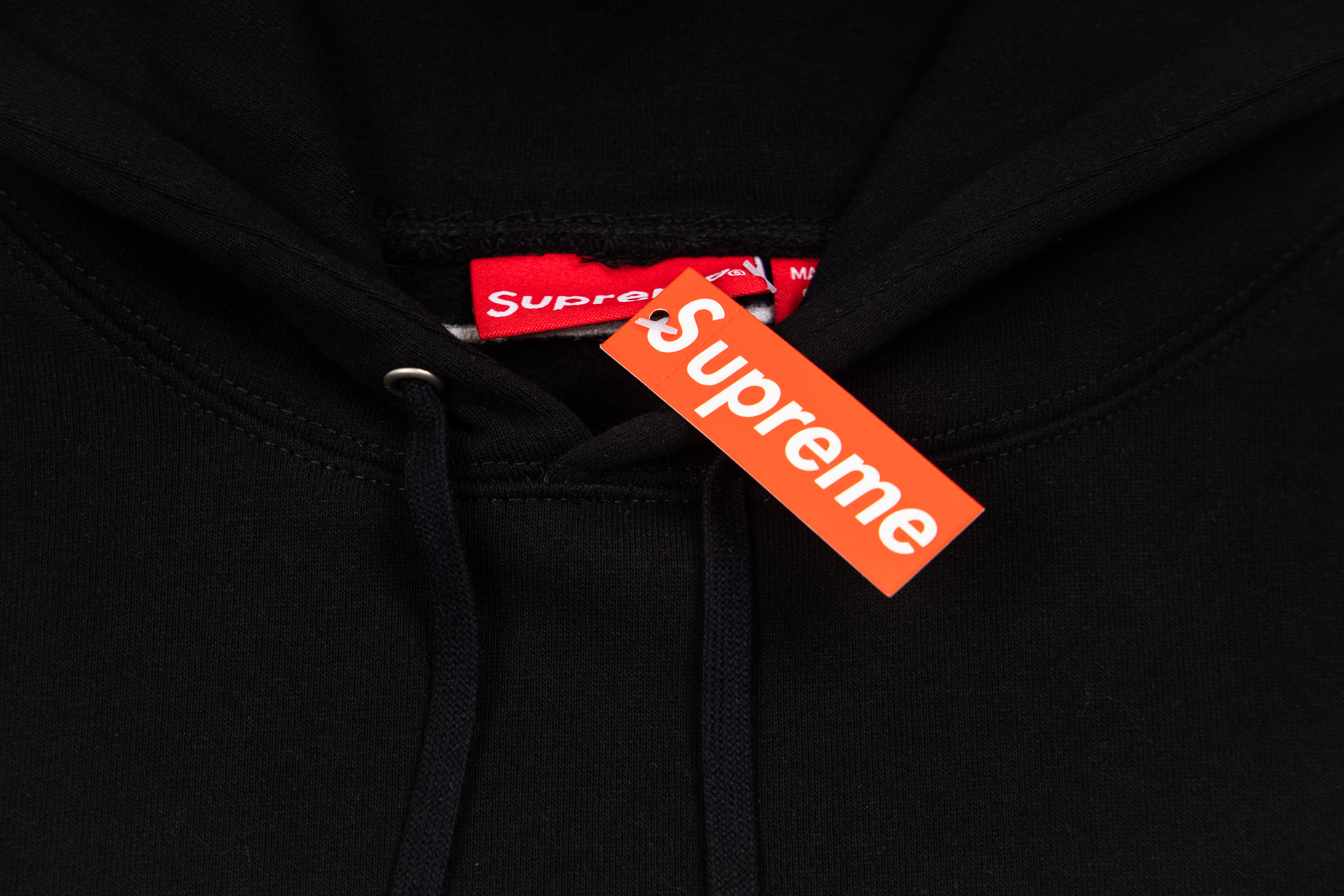 Supreme FW23 Week8 Satin Appliqu Hoodie（SUP-FW23-148）