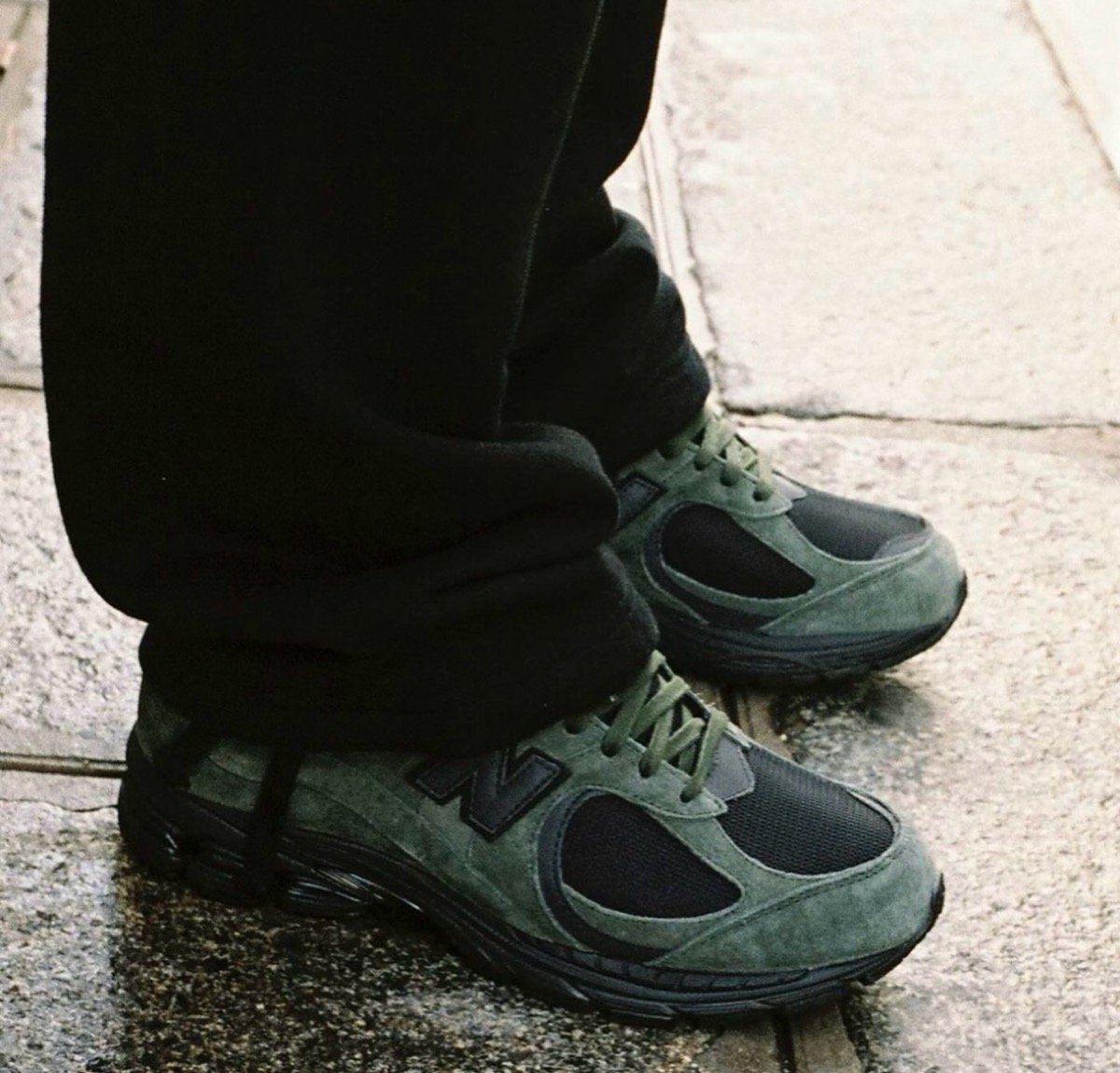 jjjjound 24.5cm new balance 2002R PINE