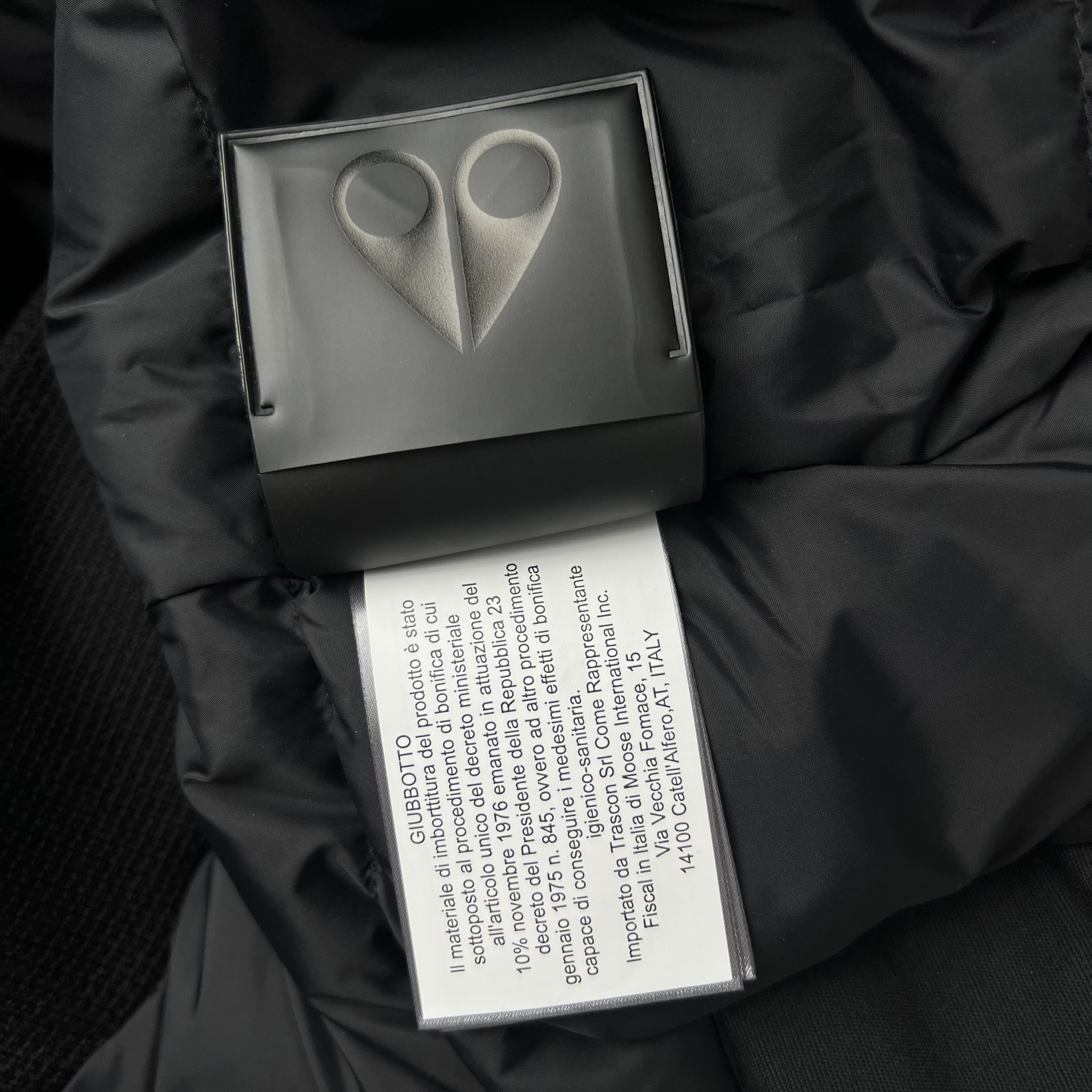 Moose Knuckles Original ballistic bomber - Black (M32MB000S1001）