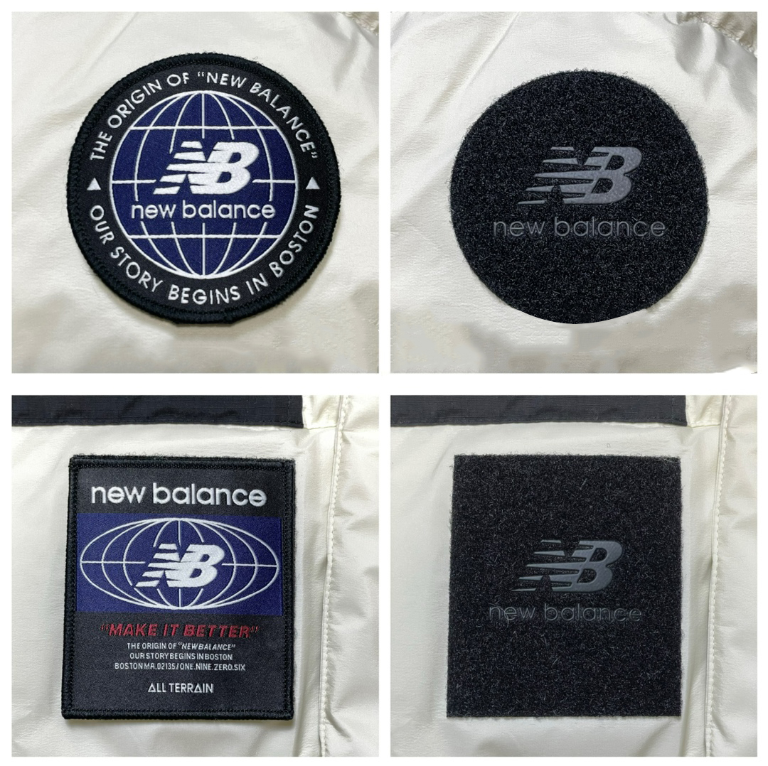 New Balance sports hooded down jacket（NPA43131-CRE）