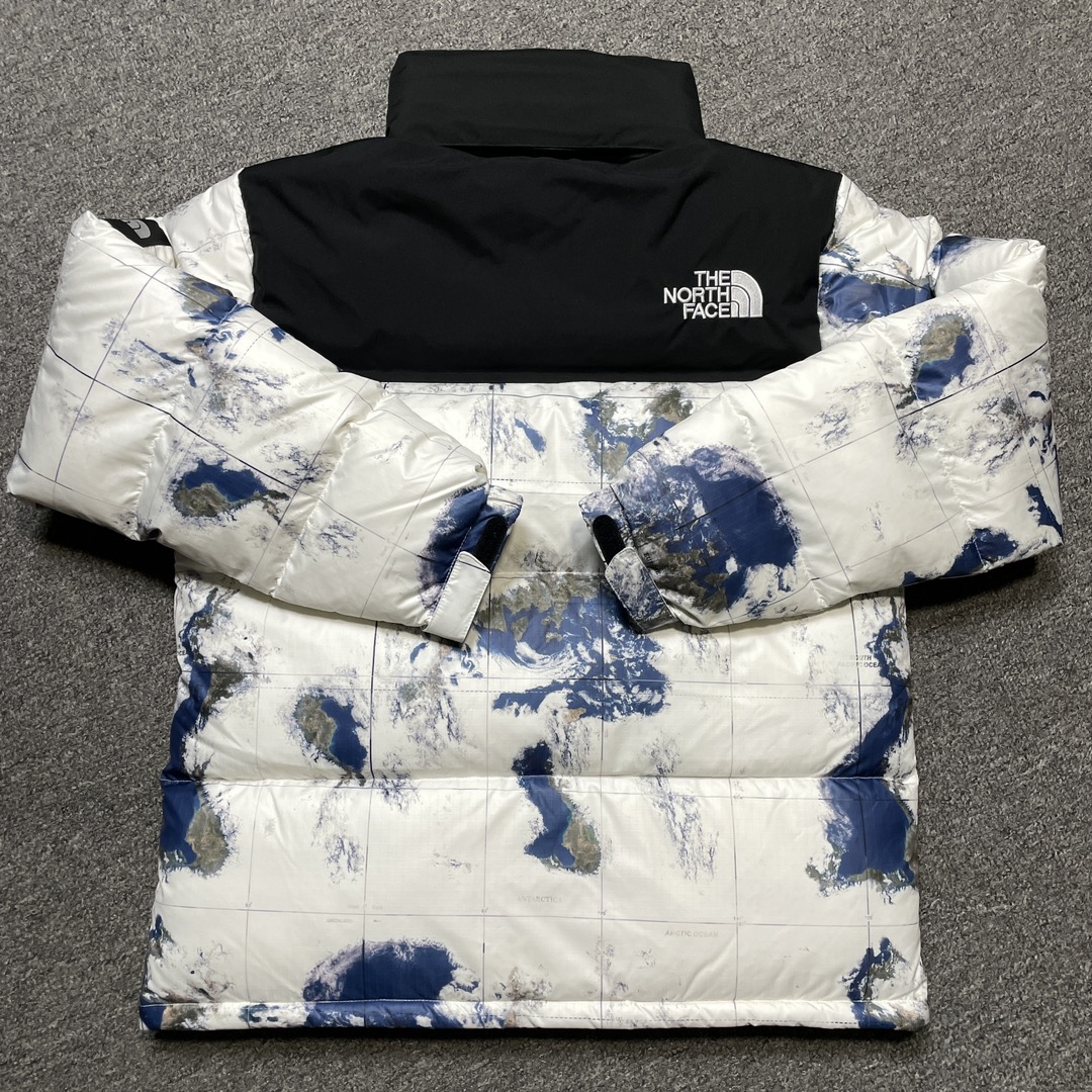 THE NORTH FACE FW22 letter logo patch printed down jacket（NJ1DN51J）