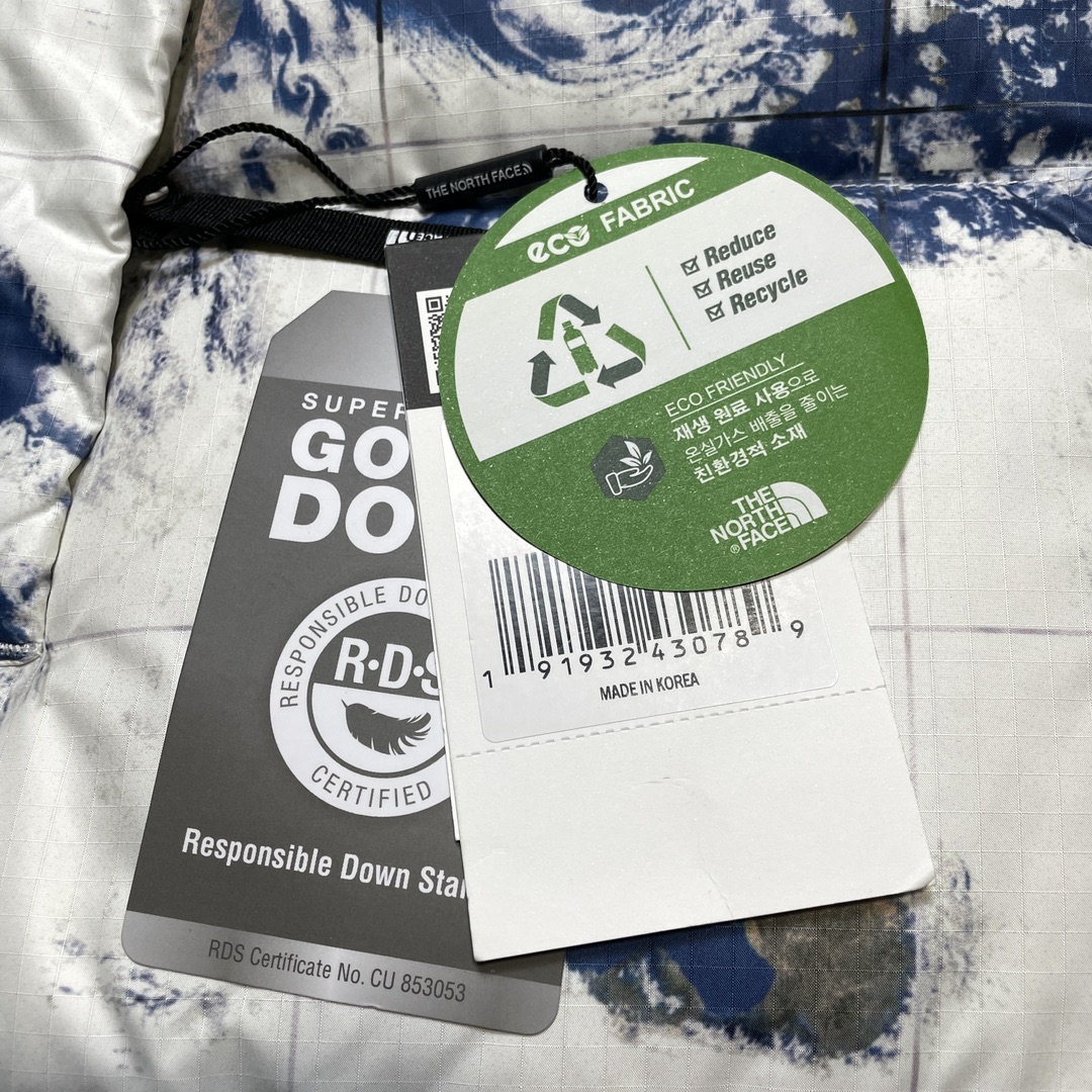 THE NORTH FACE FW22 letter logo patch printed down jacket（NJ1DN51J）