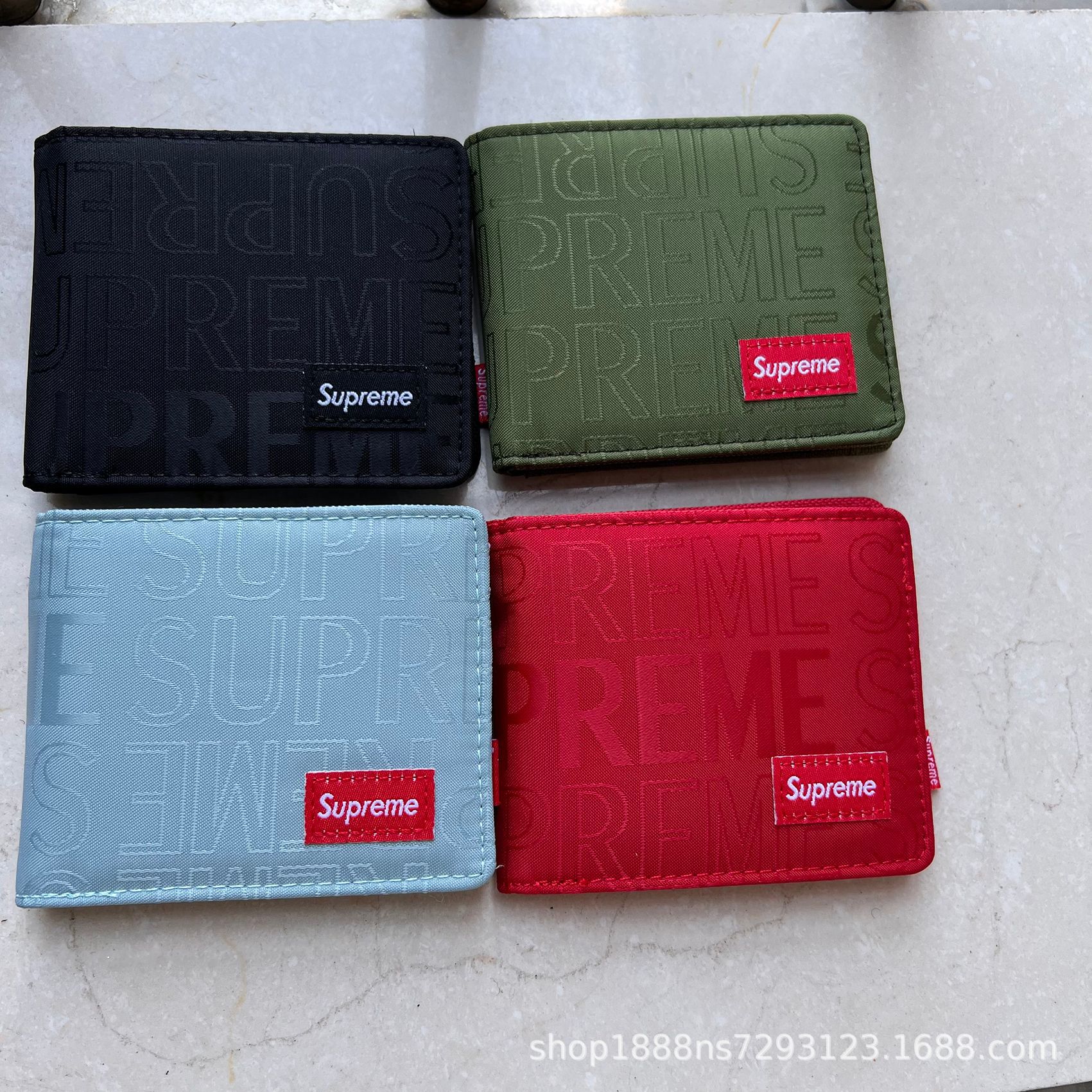 supreme compact wallet