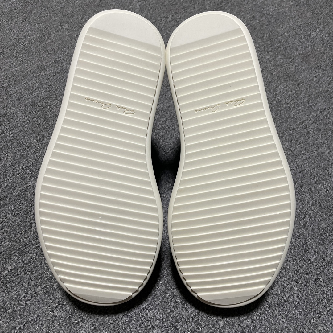 Rick Owens High Top Skateboard Shoes (RU01D3868LOOLCO-911)