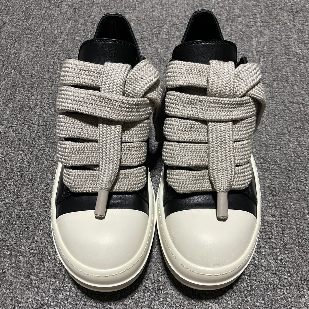 RICK OWENS low-top sneakers (RU01B1891LPOW1-9111) 