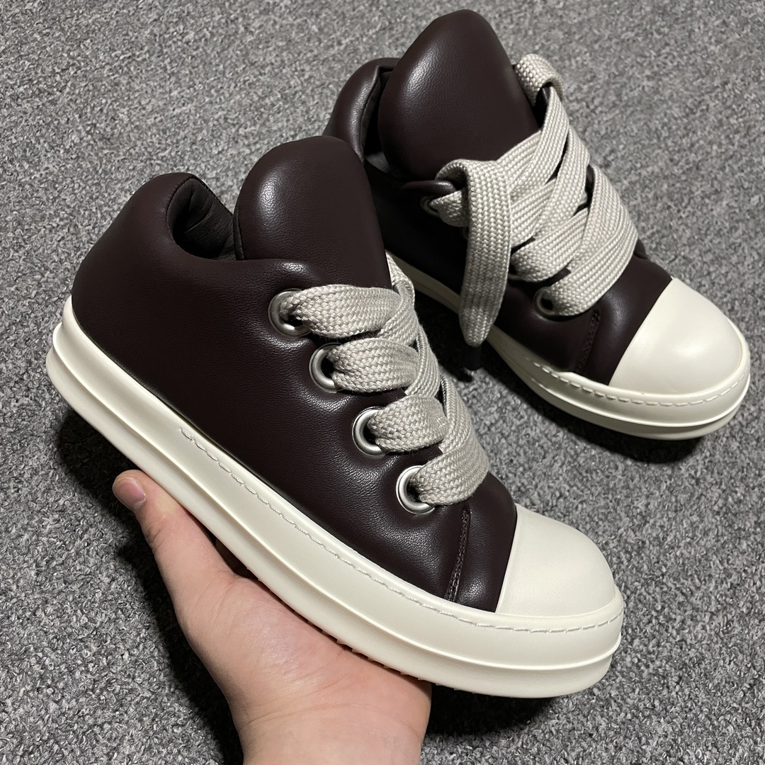 Rick Owens RO FW23 LUXOR low top sneakers (RU02C7893LLPW2-411)