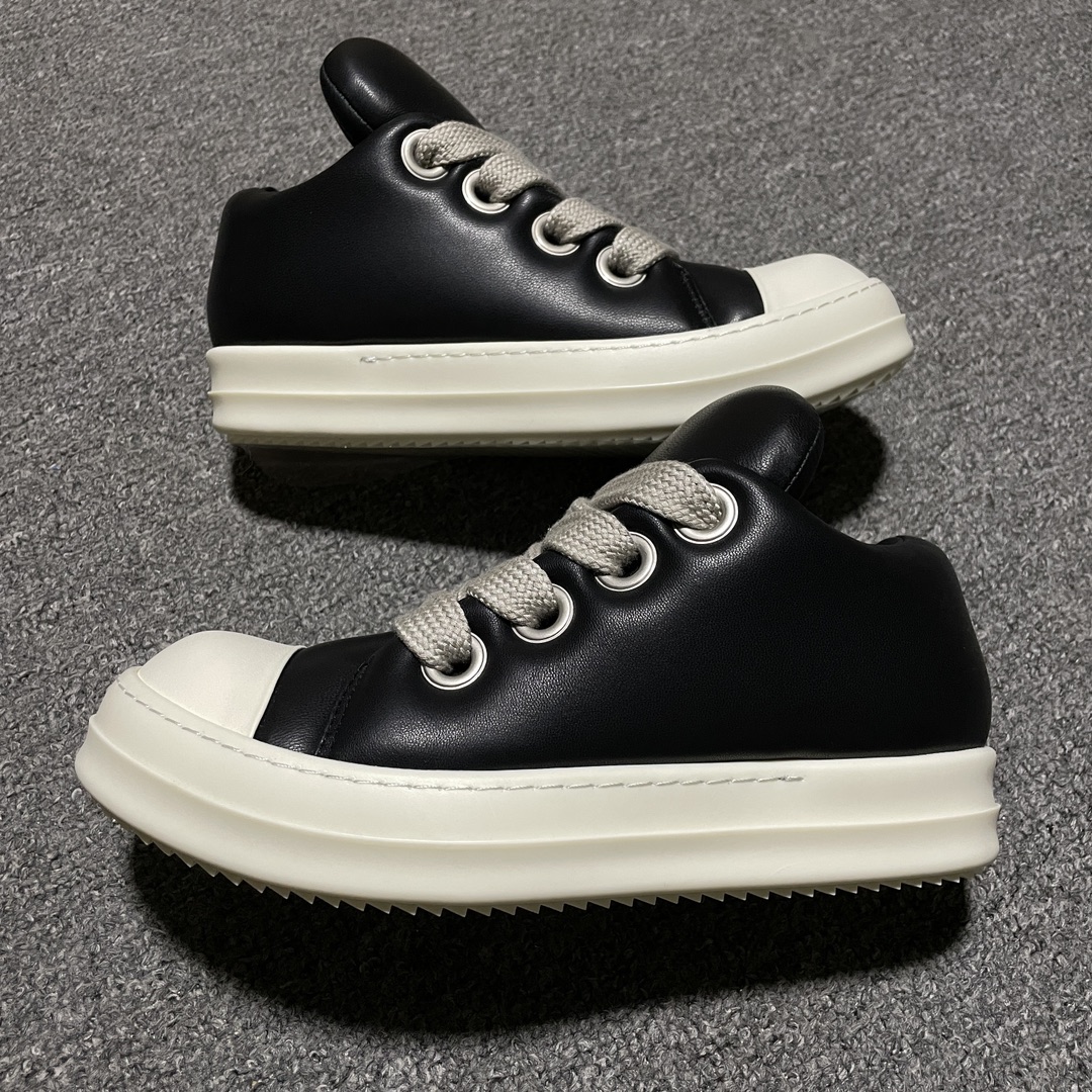 Rick Owens RO FW23 LUXOR low top sneakers (RU02C7893LLPW2-911)