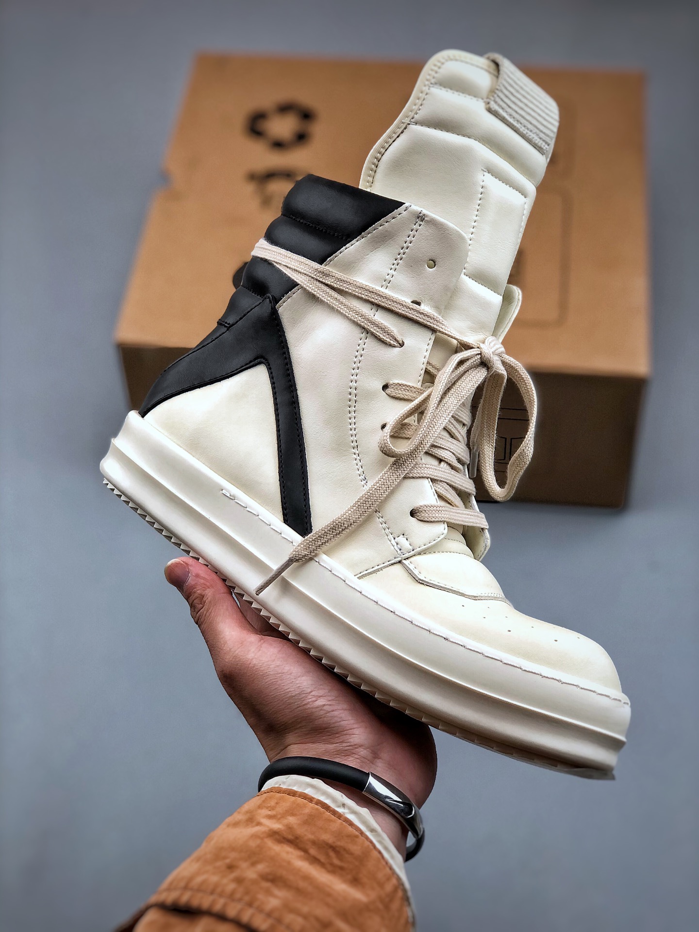 Rick Owens RO high-top sneakers(RU02C7894LPO191)