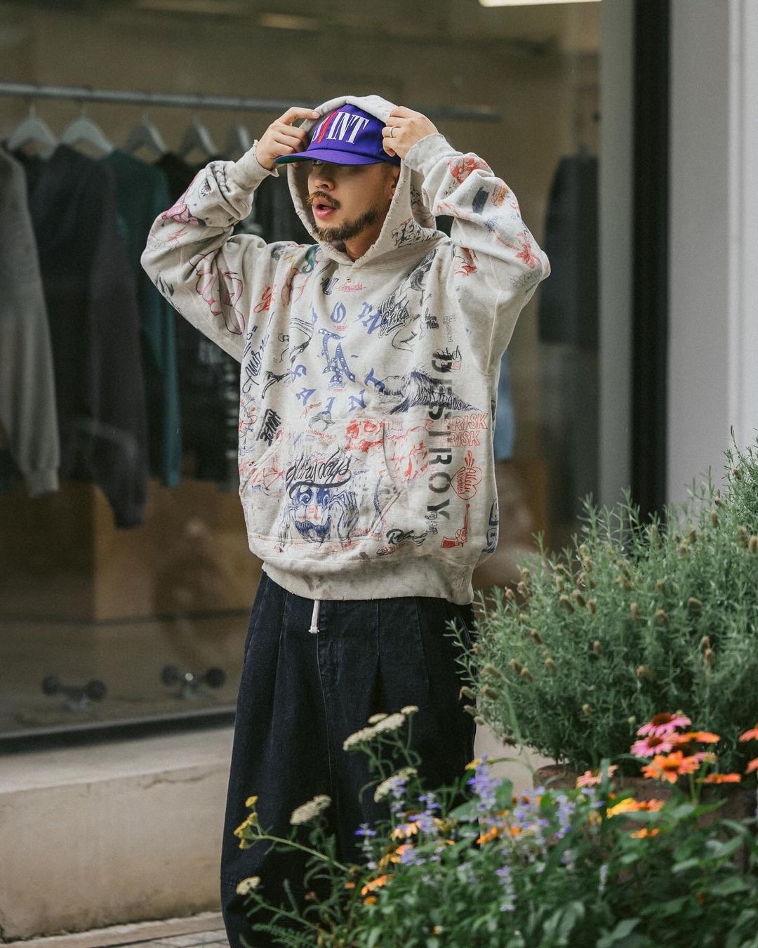 SAINT Mxxxxxx sweatshirt（SMY680000C11）