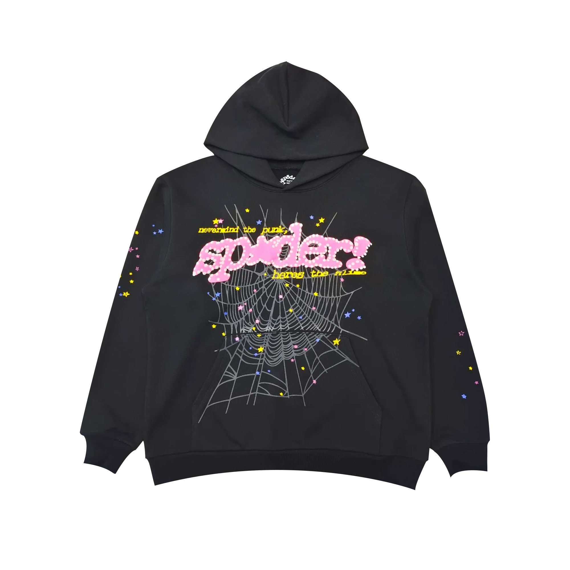 Sp5der P*NK Hoodie (SP-004）