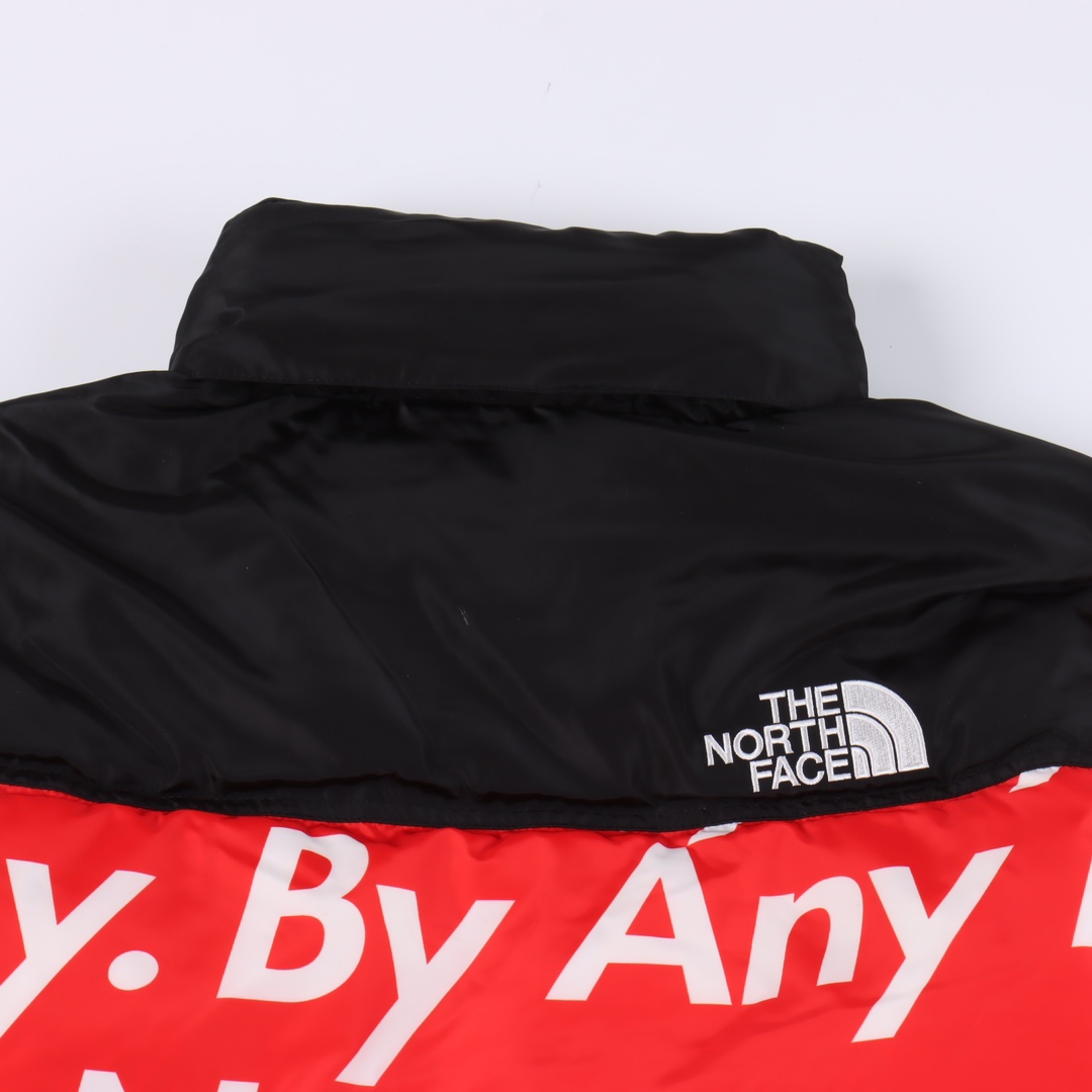 Supreme FW15 x The North Face BY Any Means Nuptse "Rad" joint barrage down jacket（SUP-FW15-621）