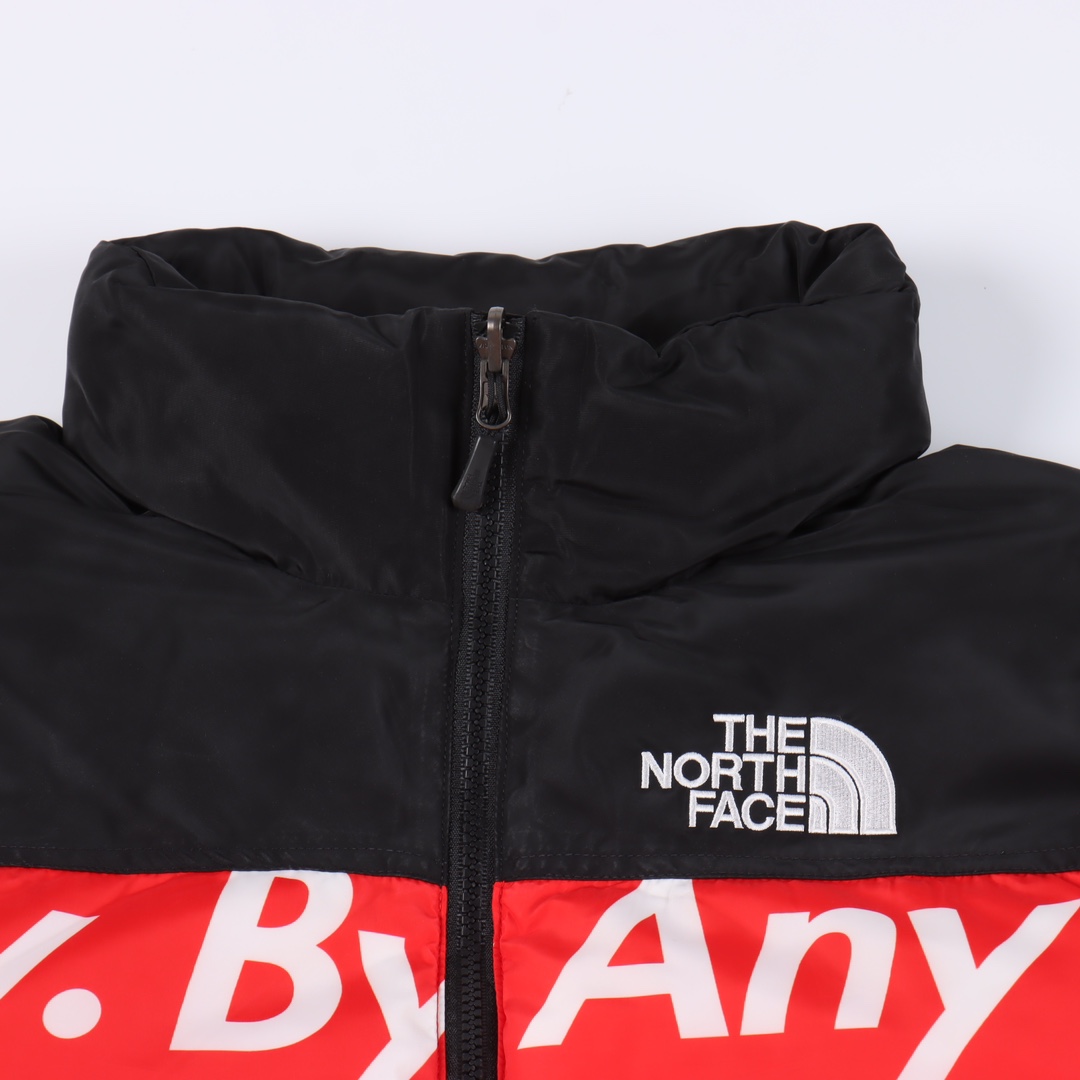 Supreme FW15 x The North Face BY Any Means Nuptse "Rad" joint barrage down jacket（SUP-FW15-621）