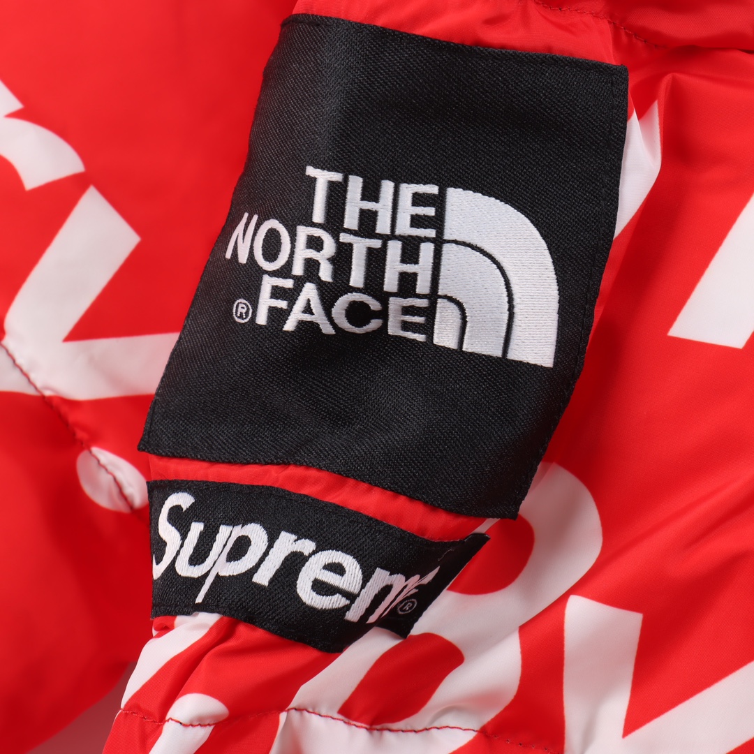 Supreme FW15 x The North Face BY Any Means Nuptse "Rad" joint barrage down jacket（SUP-FW15-621）
