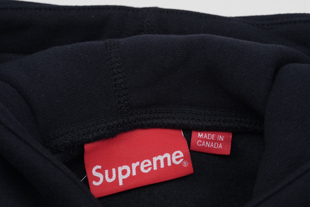 Supreme Week 15 Cross Box logo Hooded Sweatshirt Logo badge hooded sweatshirt"Black"（SUP-FW20-335）