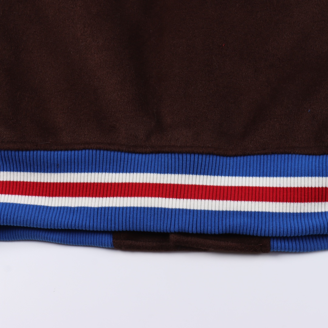 Supreme FW23 Baseball Jacket "Brown"（SUP-FW23-003）