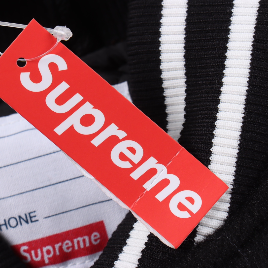 Supreme FW23 Baseball Jacket "Black"（SUP-FW23-003A）