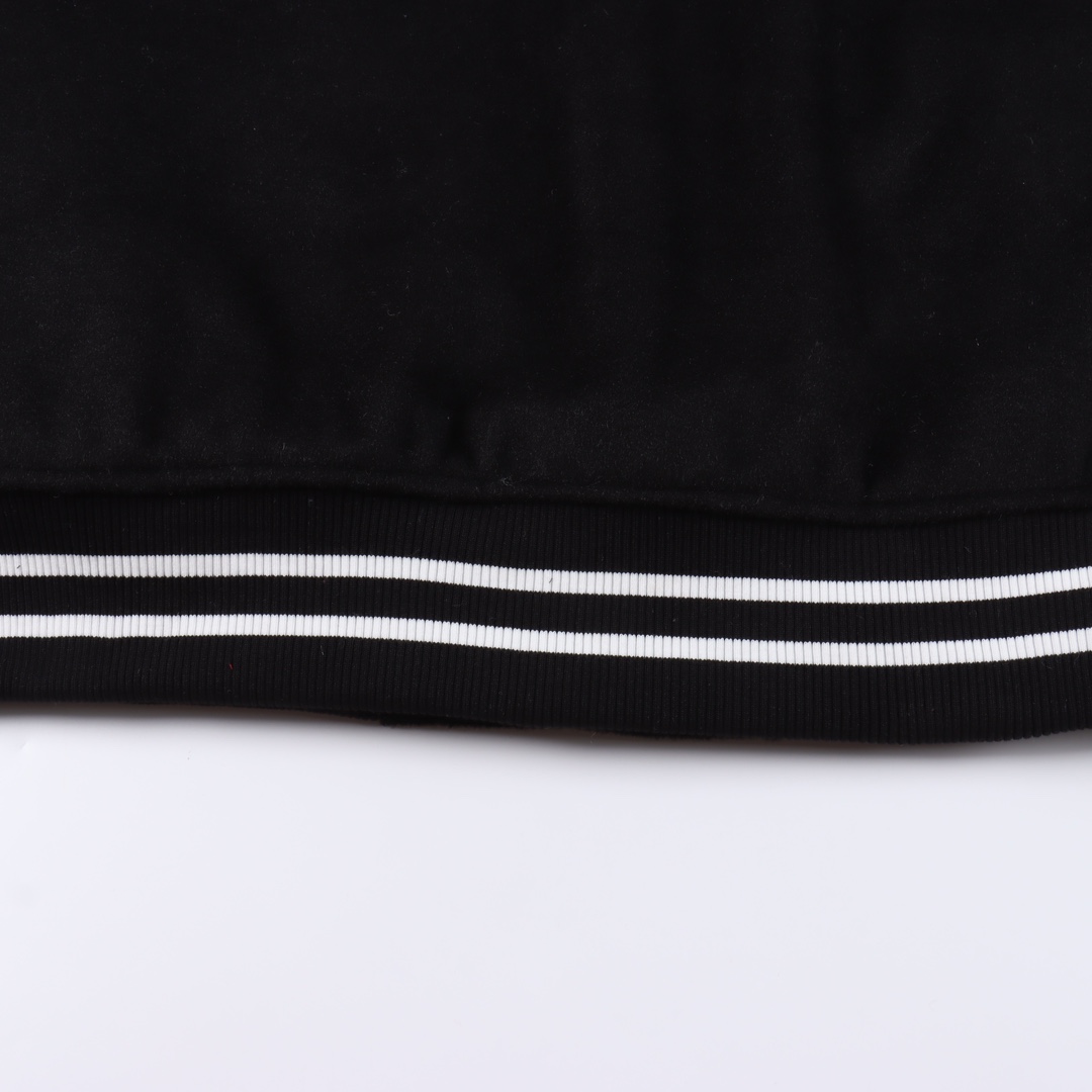 Supreme FW23 Baseball Jacket "Black"（SUP-FW23-003A）