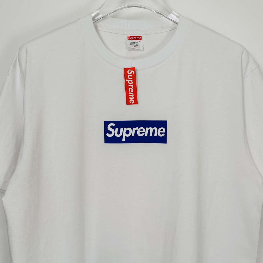 Supreme Korea Seoul Box Logo Tee "White"（SUP-FW23-051）