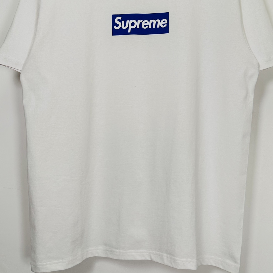 Supreme Korea Seoul Box Logo Tee "White"（SUP-FW23-051）