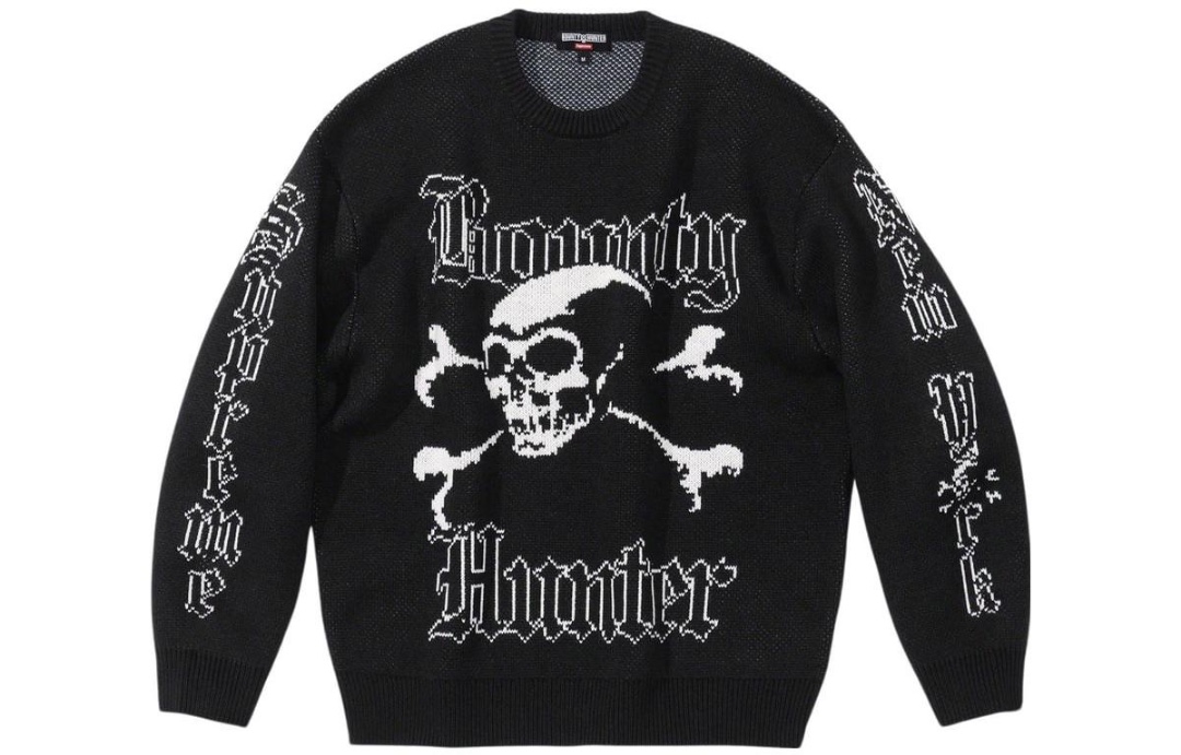 Supreme Bounty Hunter Sweater "Black"（SUP-FW23-112）