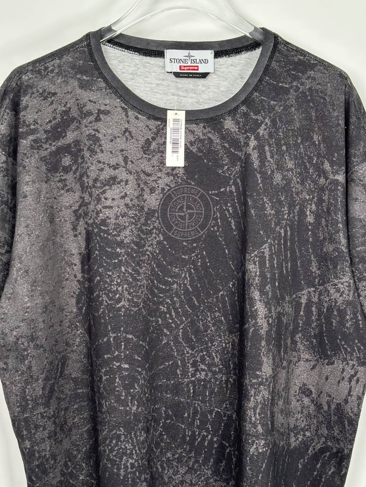 SUPREME X STONE ISLAND FW23 FELPA TEE（SUP-FW23-168）