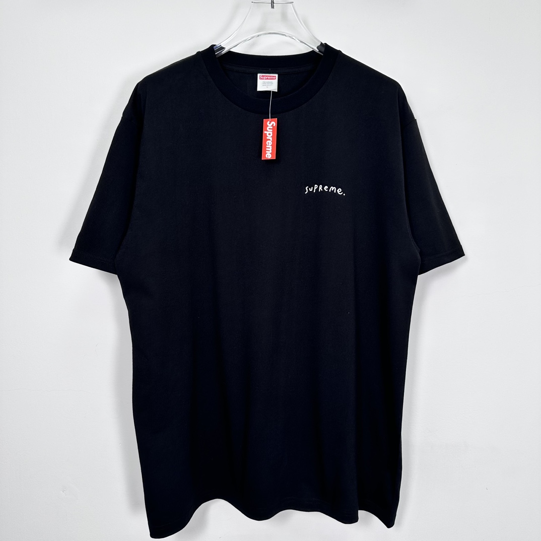 Supreme Yin Yang Tee Black（SUP-FW23-252）
