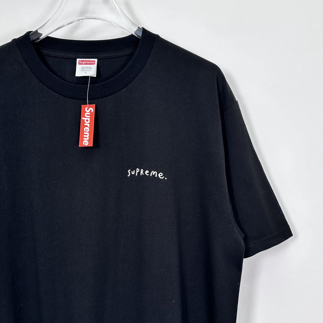 Supreme Yin Yang Tee Black（SUP-FW23-252）