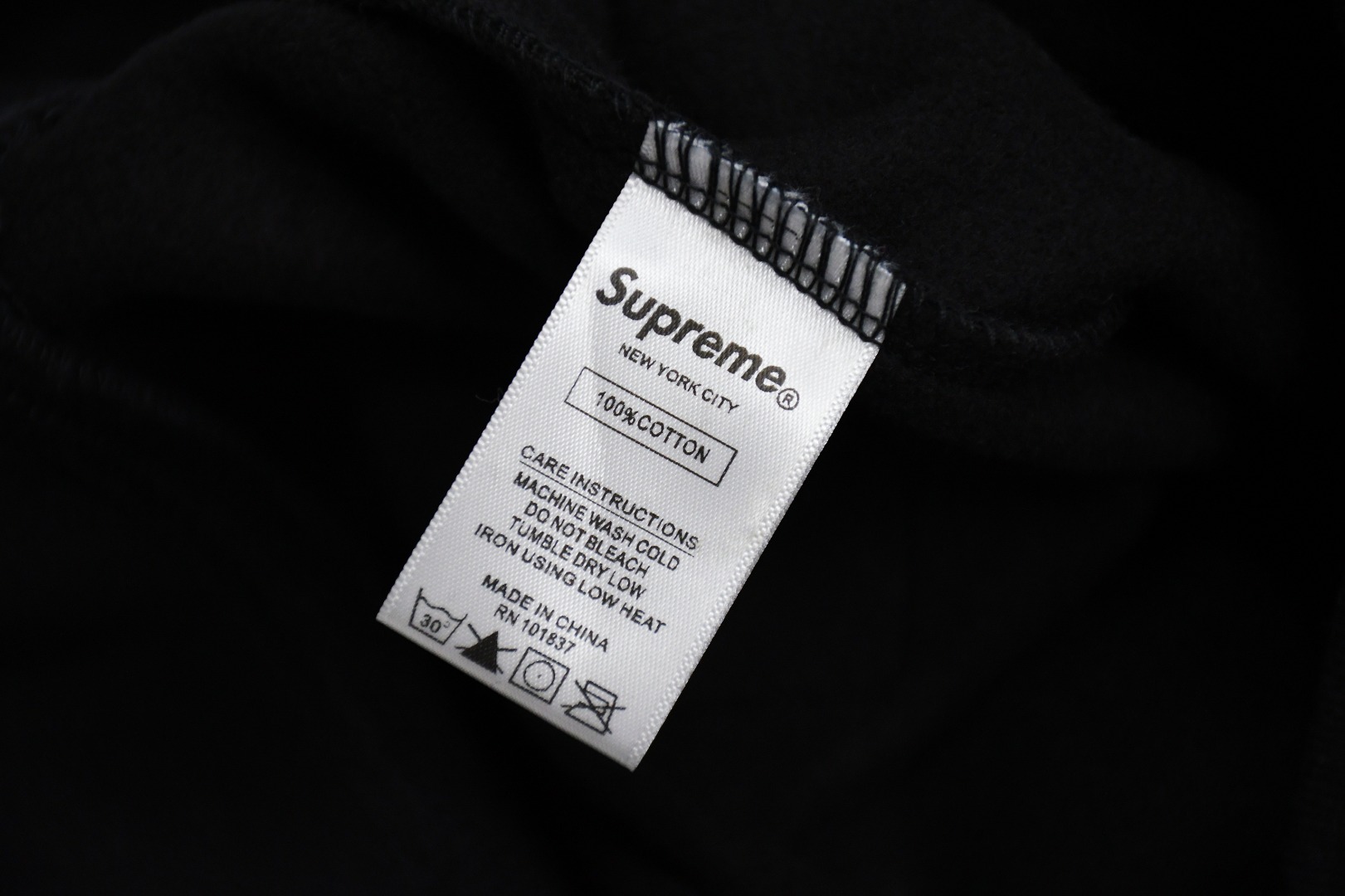 Supreme Kanji Logo Crewnec（SUP-SS20-549）