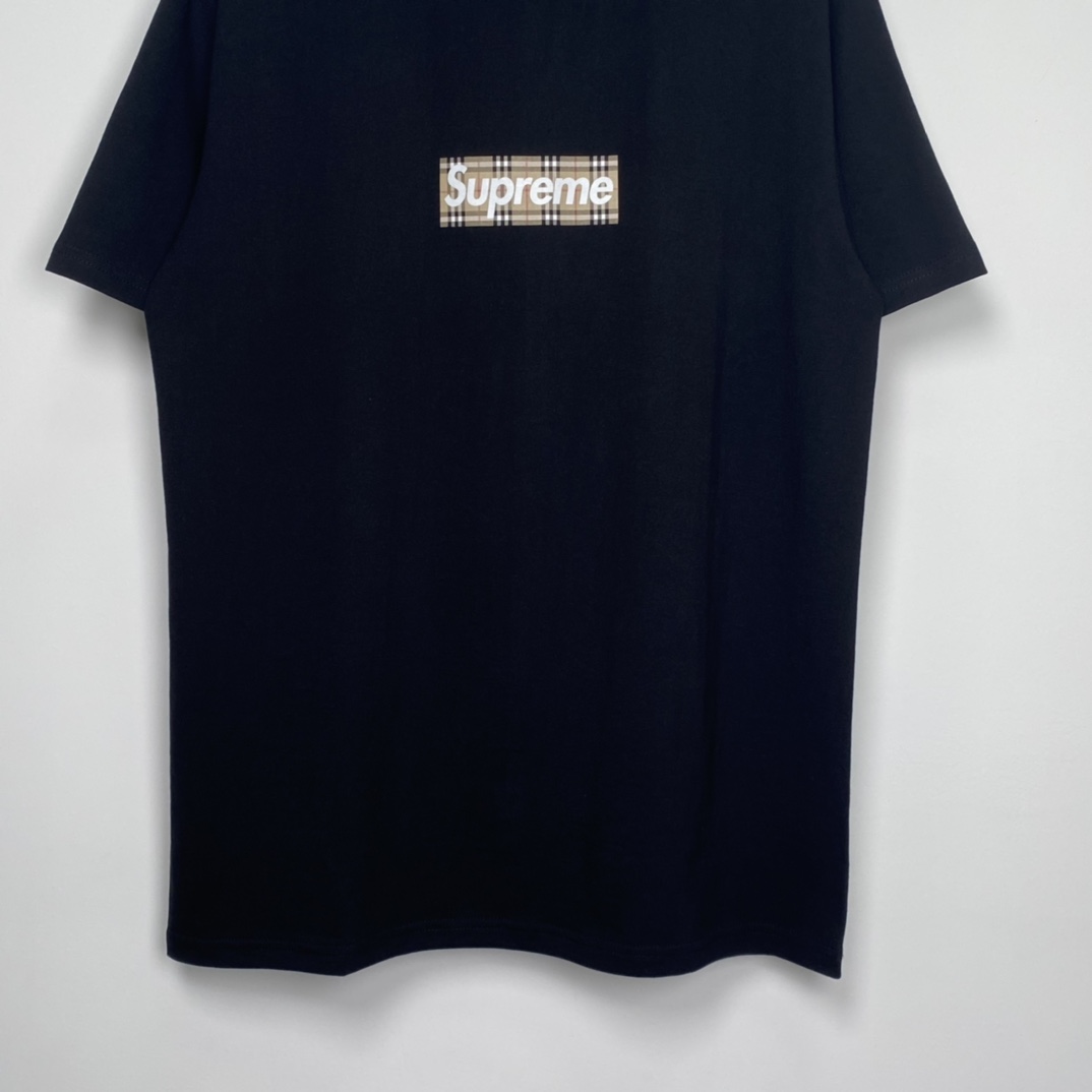 Supreme / Burberry Box Logo Tee 