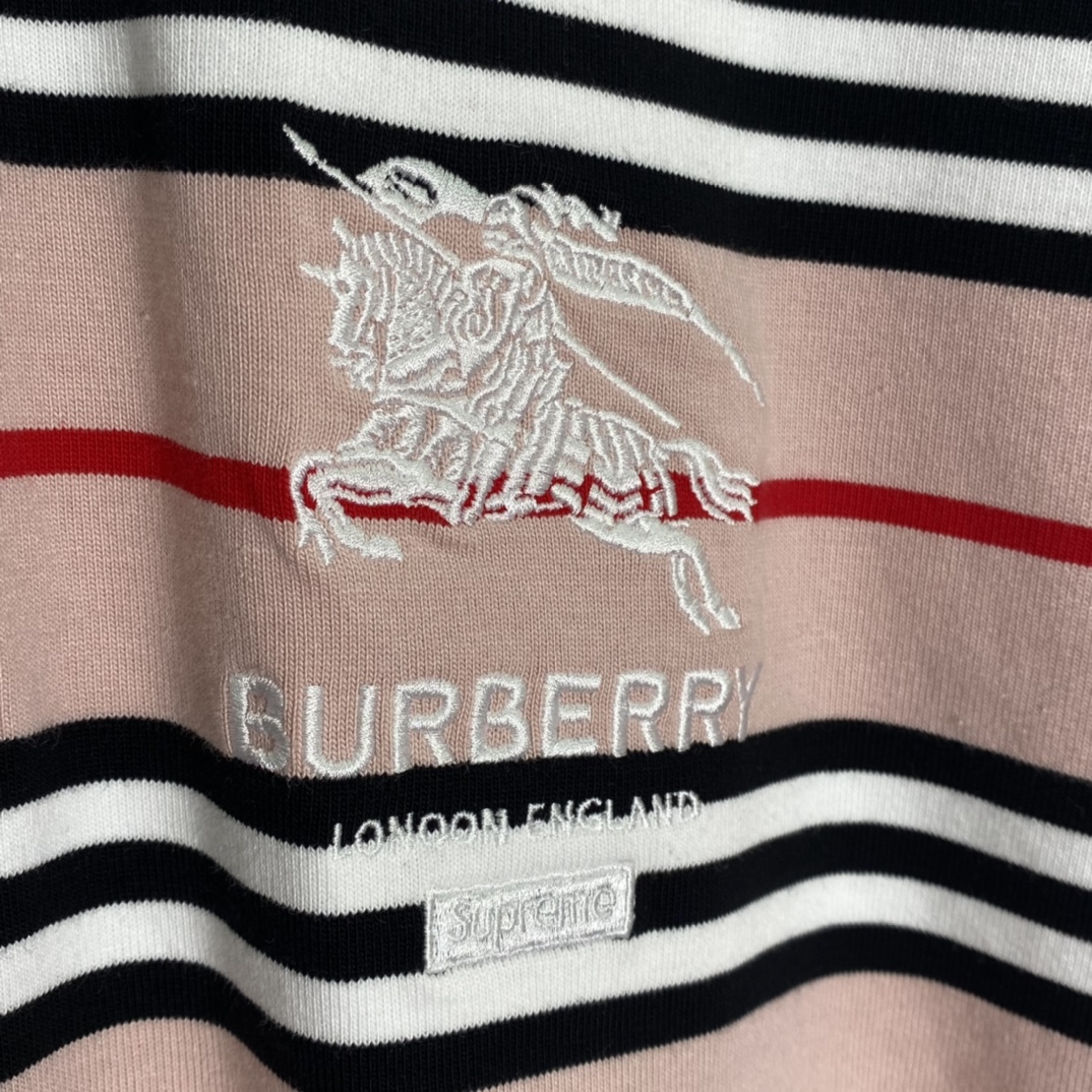 Supreme / Burberry Rugby "Pink"（SUP-SS22-131）