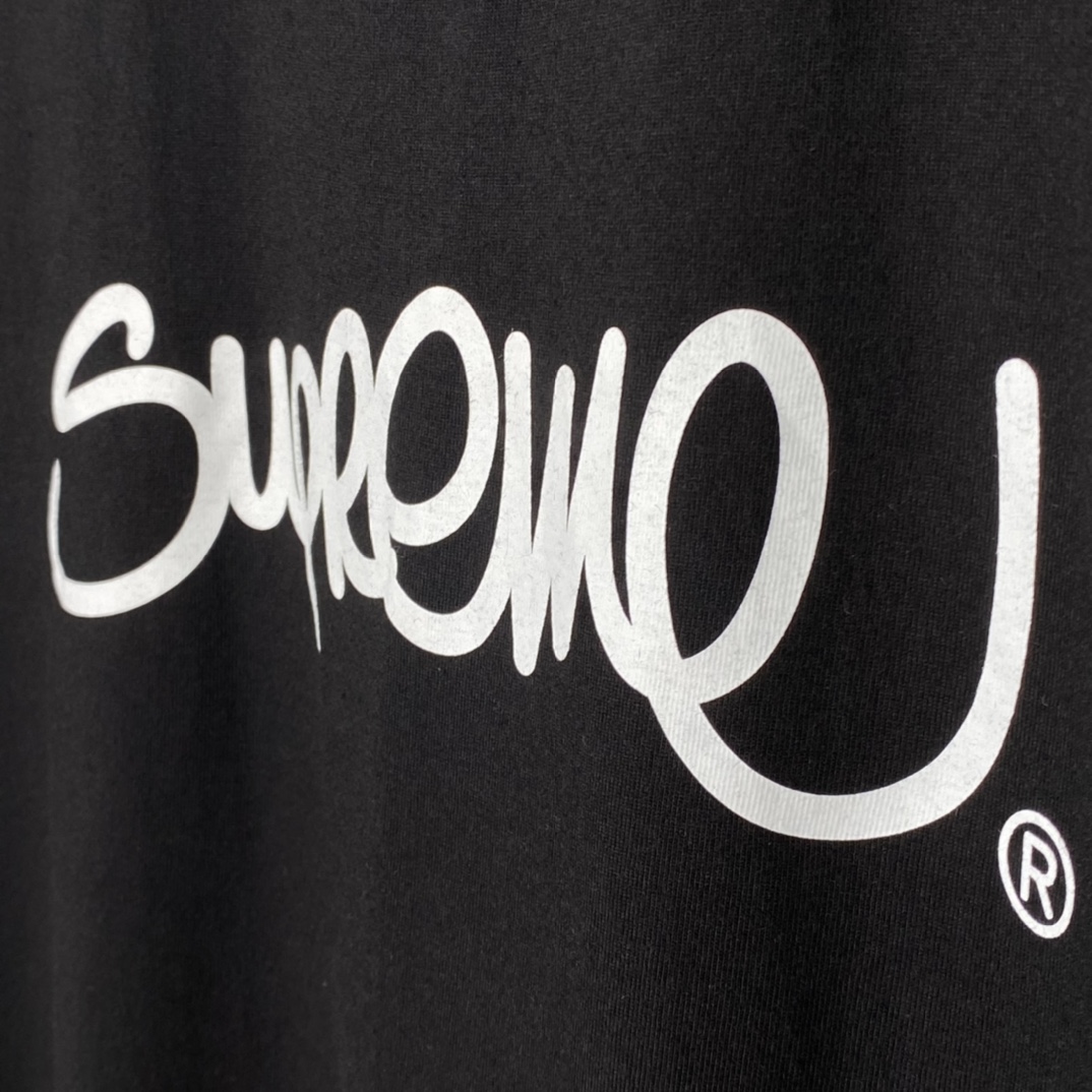 Supreme Handstyle Tee Black (SUP-SS22-989 ）