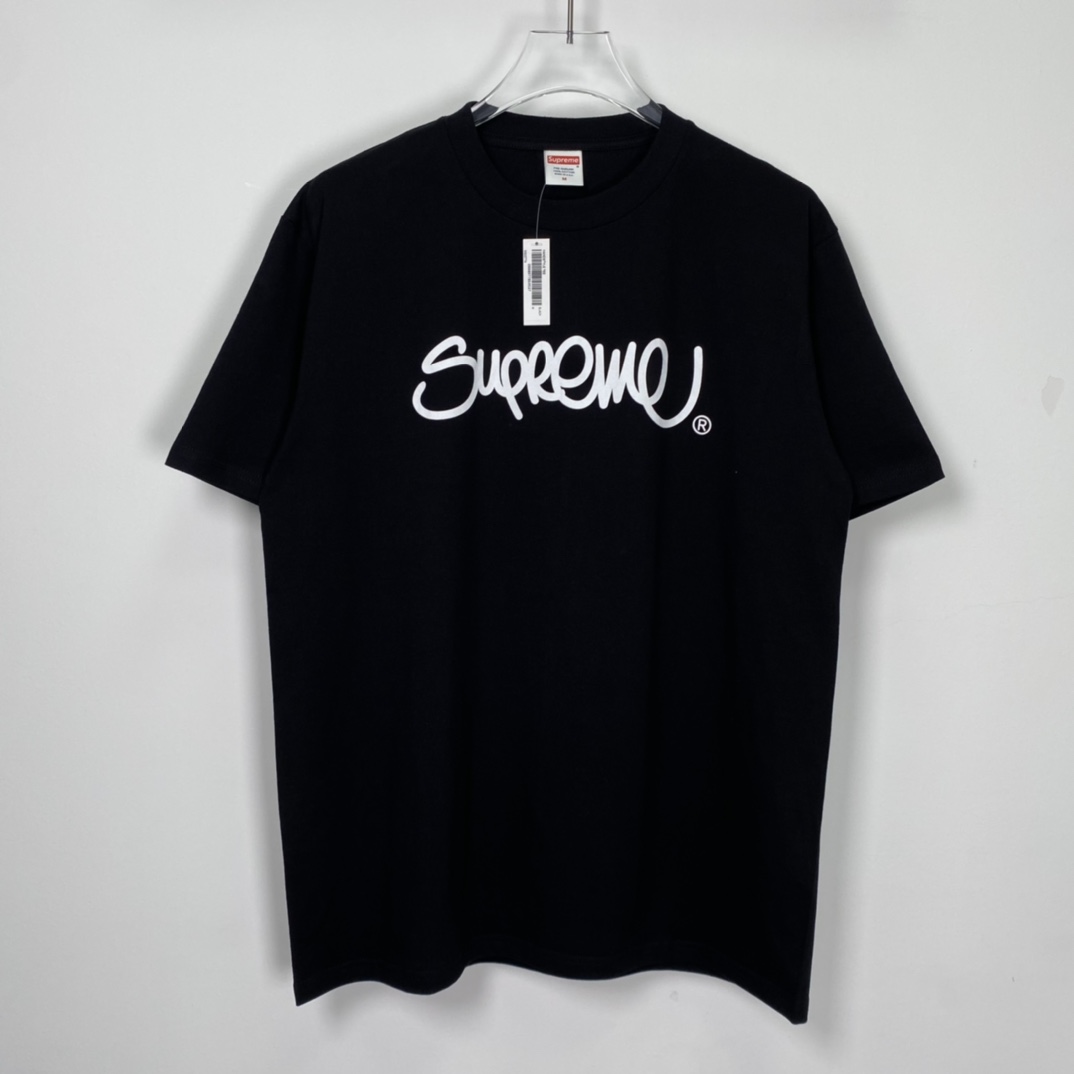 Supreme Handstyle Tee Black (SUP-SS22-989 ）