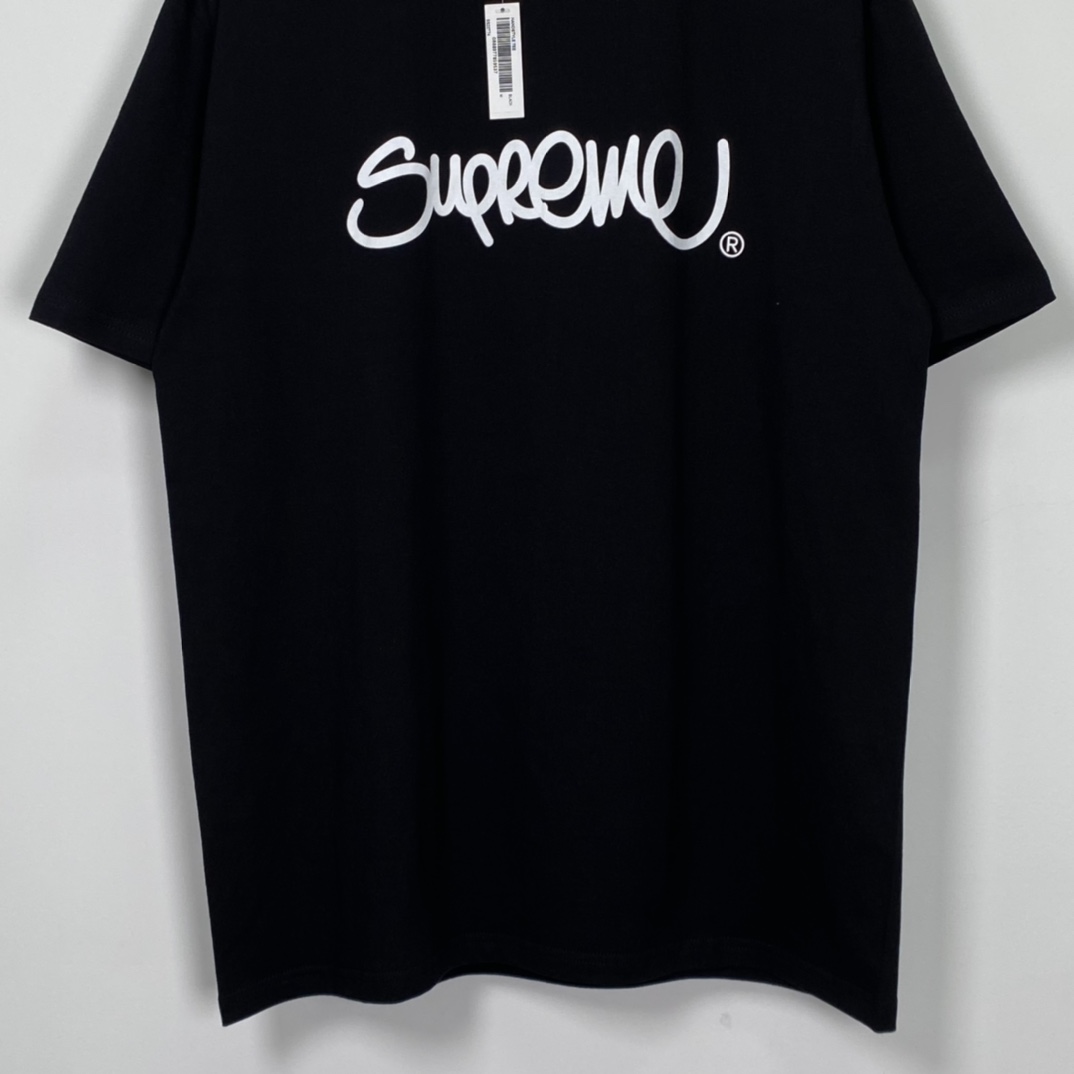 Supreme Handstyle Tee Black (SUP-SS22-989 ）