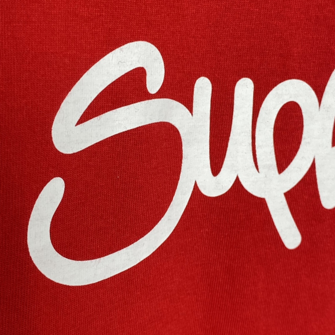 Supreme Handstyle Tee red(SUP-SS22-991）