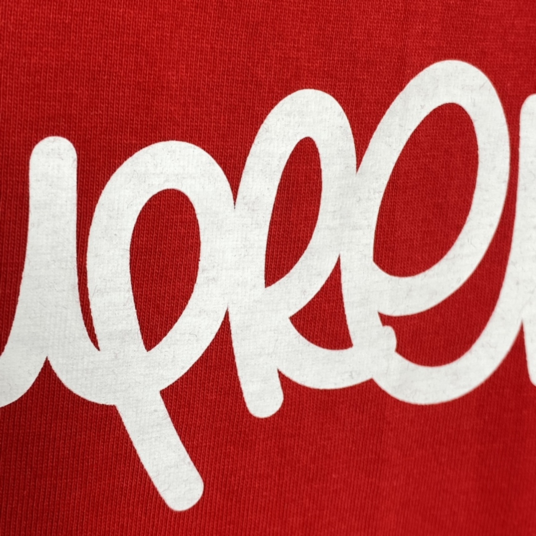 Supreme Handstyle Tee red(SUP-SS22-991）