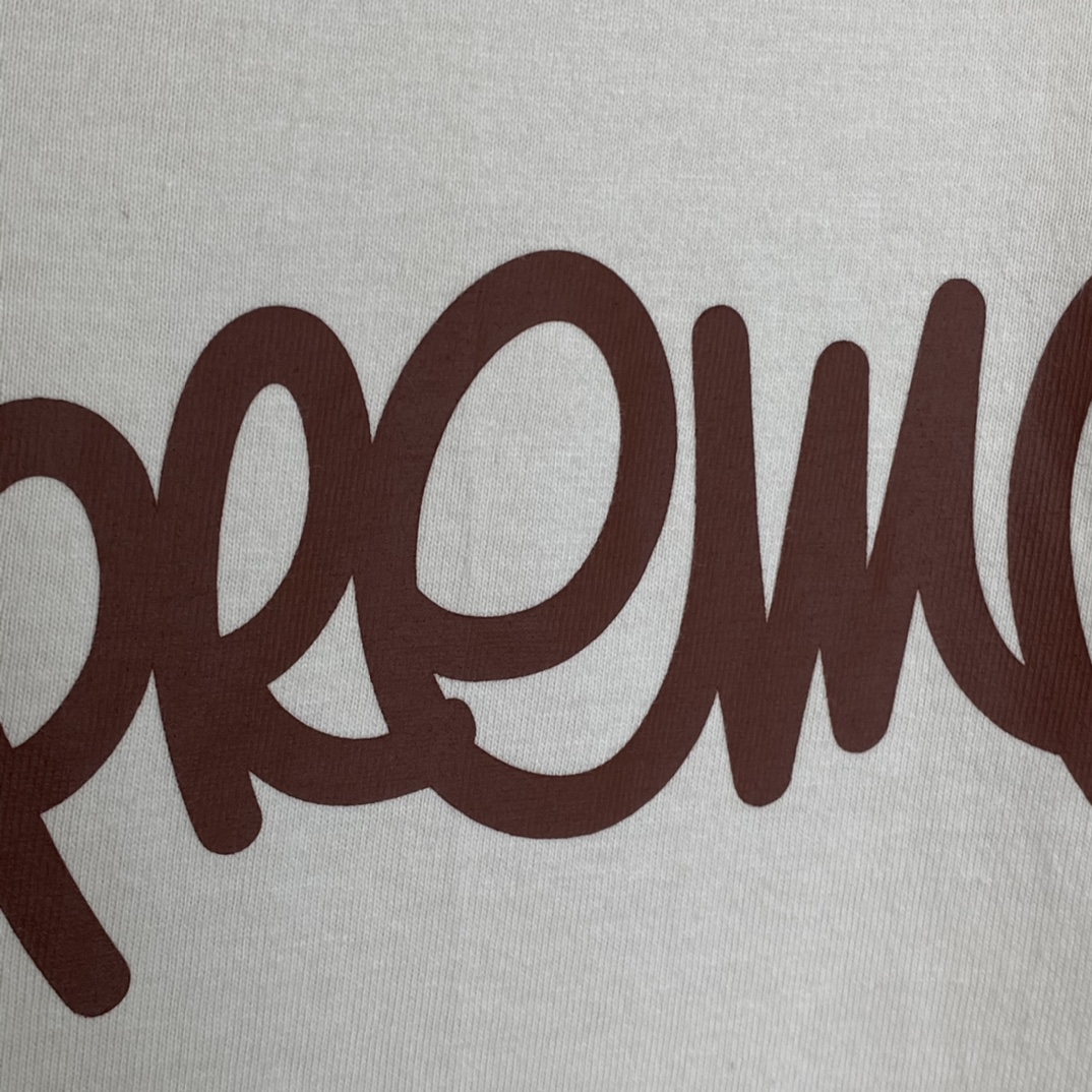 Supreme Handstyle Tee off white(SUP-SS22-992）