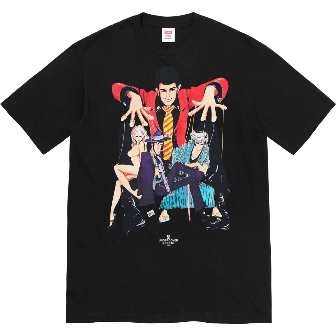 Supreme X UNDERCOVER Lupin Tee“black”（SUP-SS23-004）