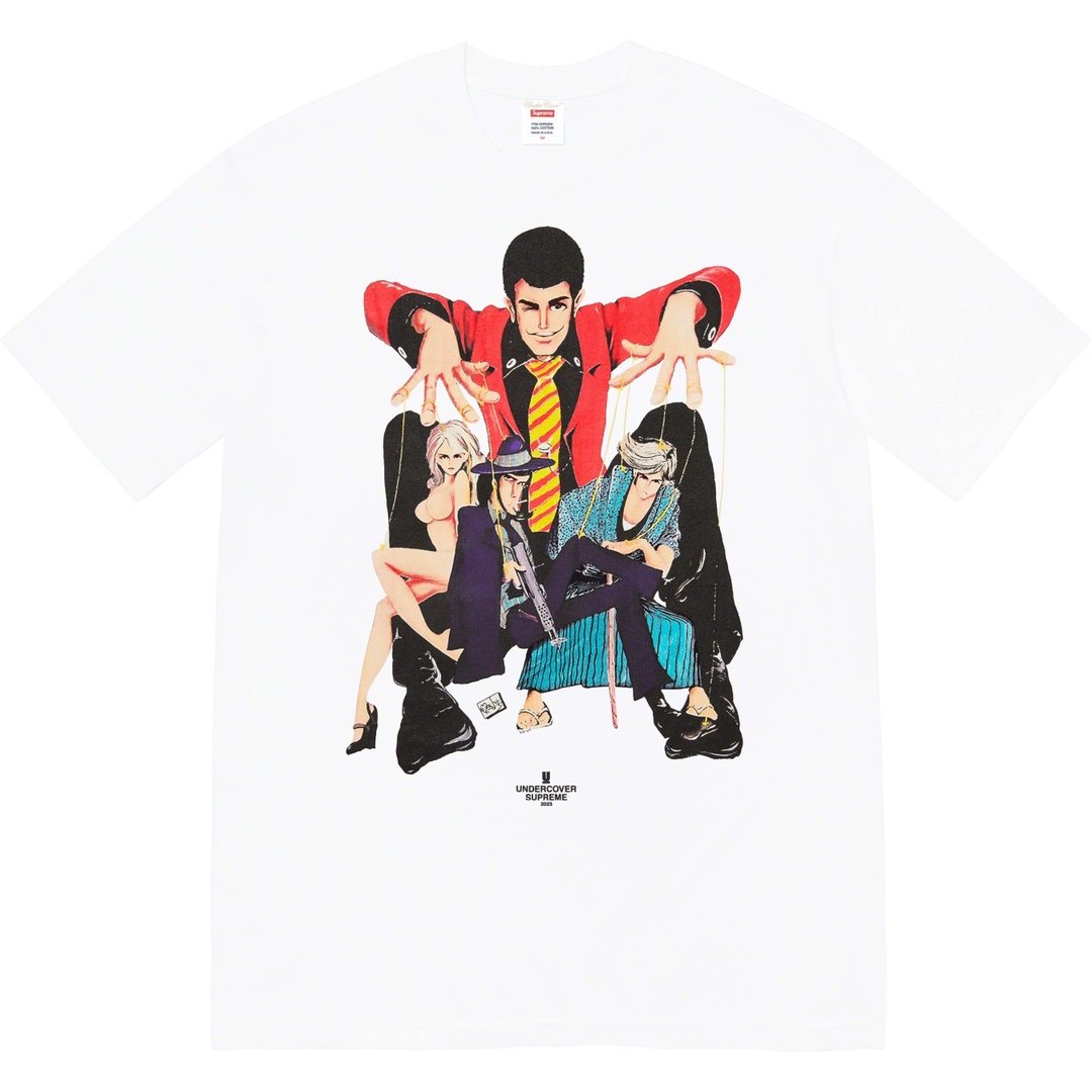 Supreme X UNDERCOVER Lupin Tee“White”（SUP-SS23-005）