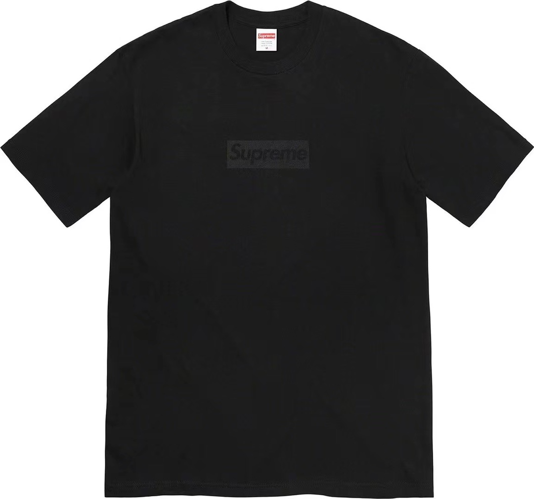 Supreme Tonal Box Logo Tee "Black"（SUP-SS23-006）