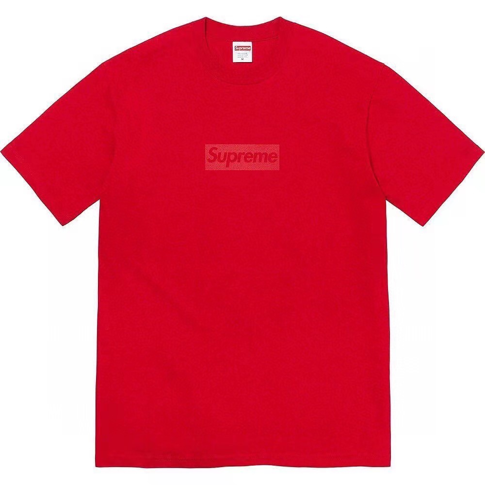 Supreme Tonal Box Logo Tee "Red"（SUP-SS23-008）