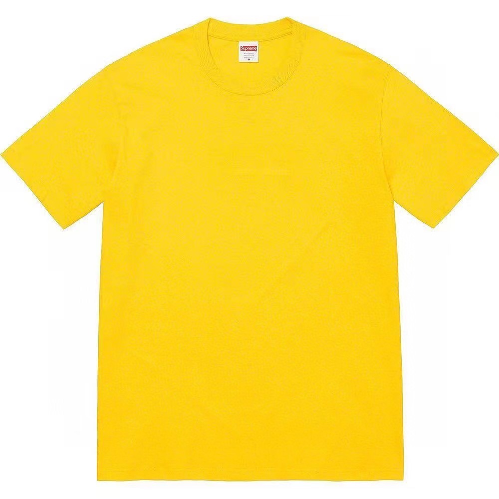 Supreme Tonal Box Logo Tee "Yellow"（SUP-SS23-009）
